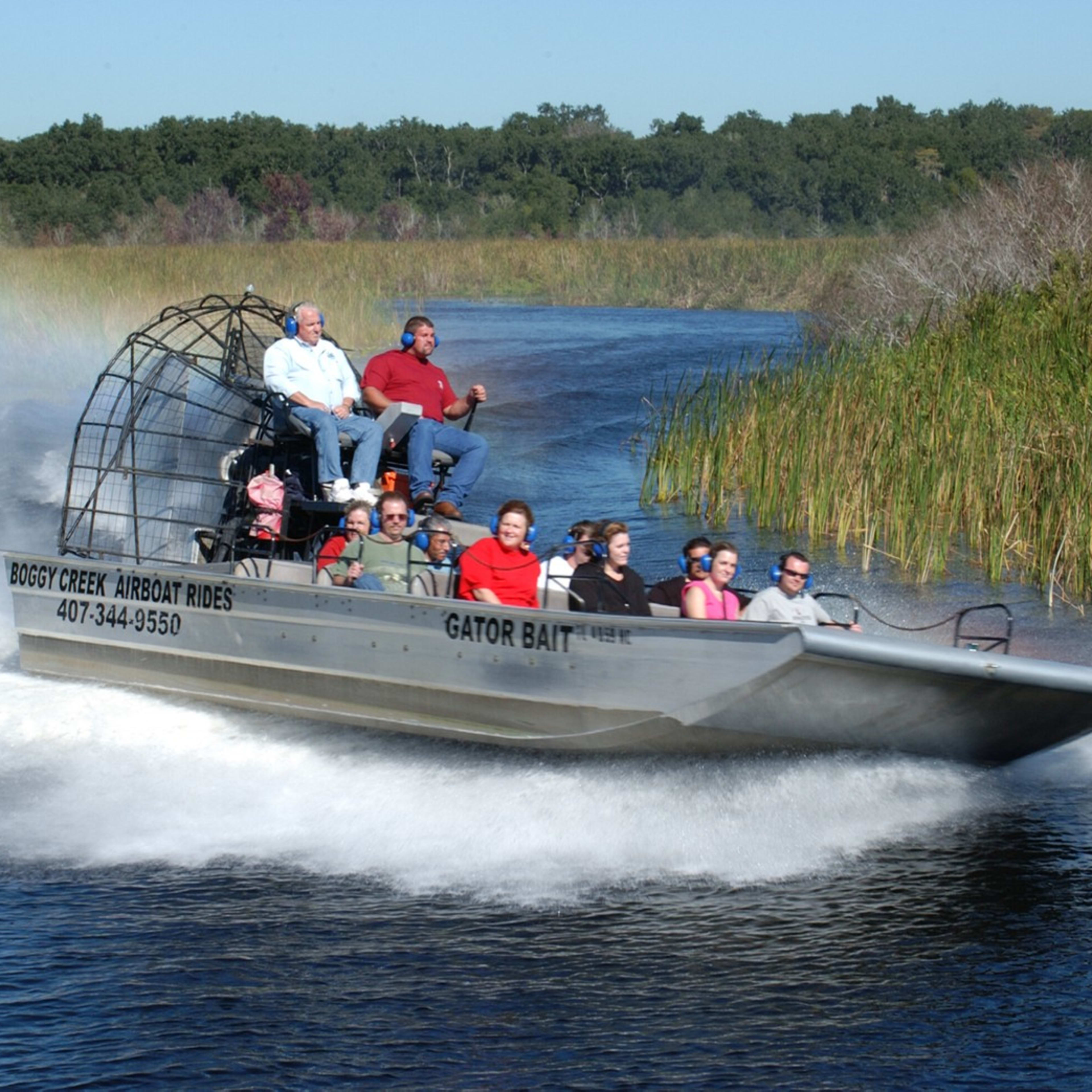 Boggy Creek Airboat Tour