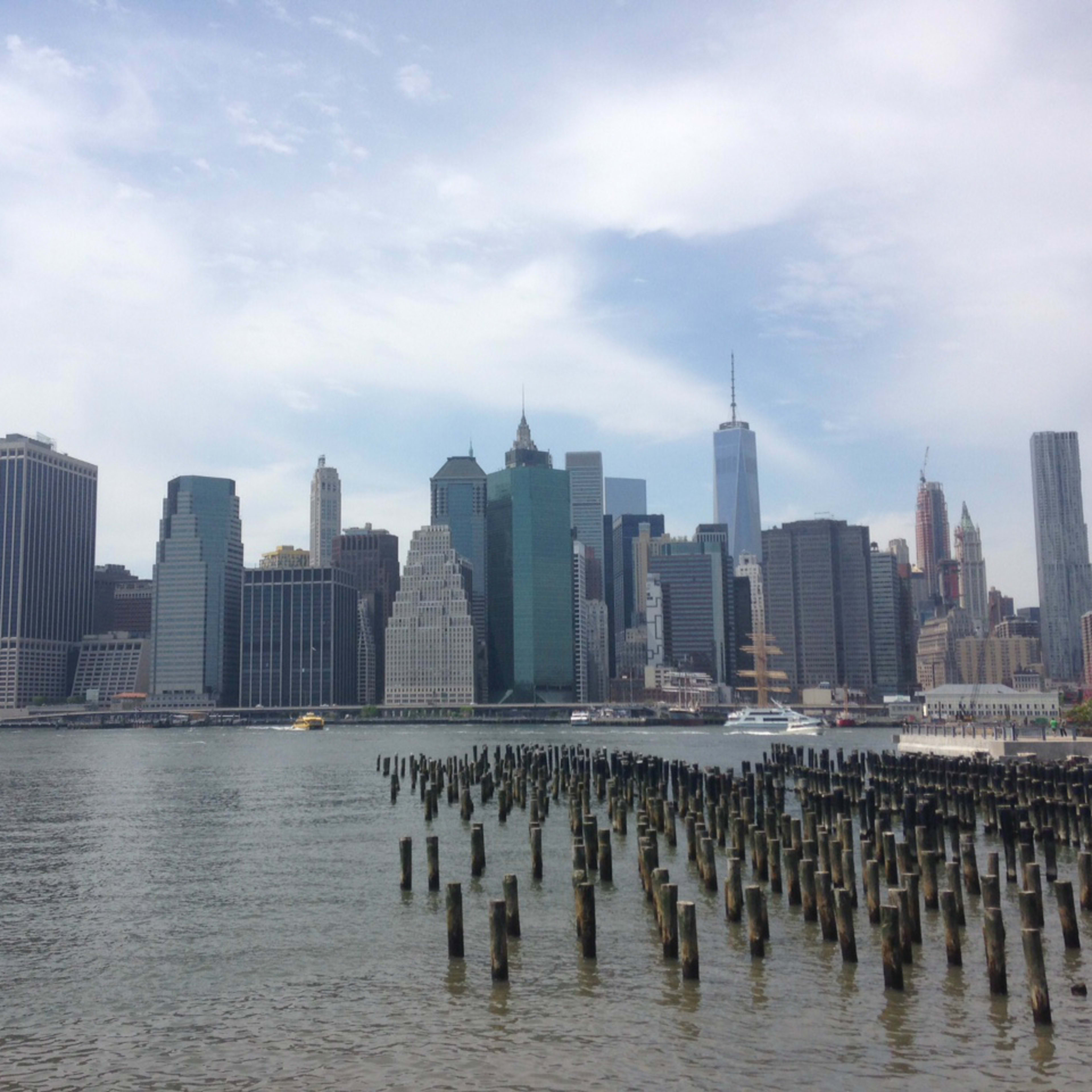 View of Manhattan from Brooklyn, New York