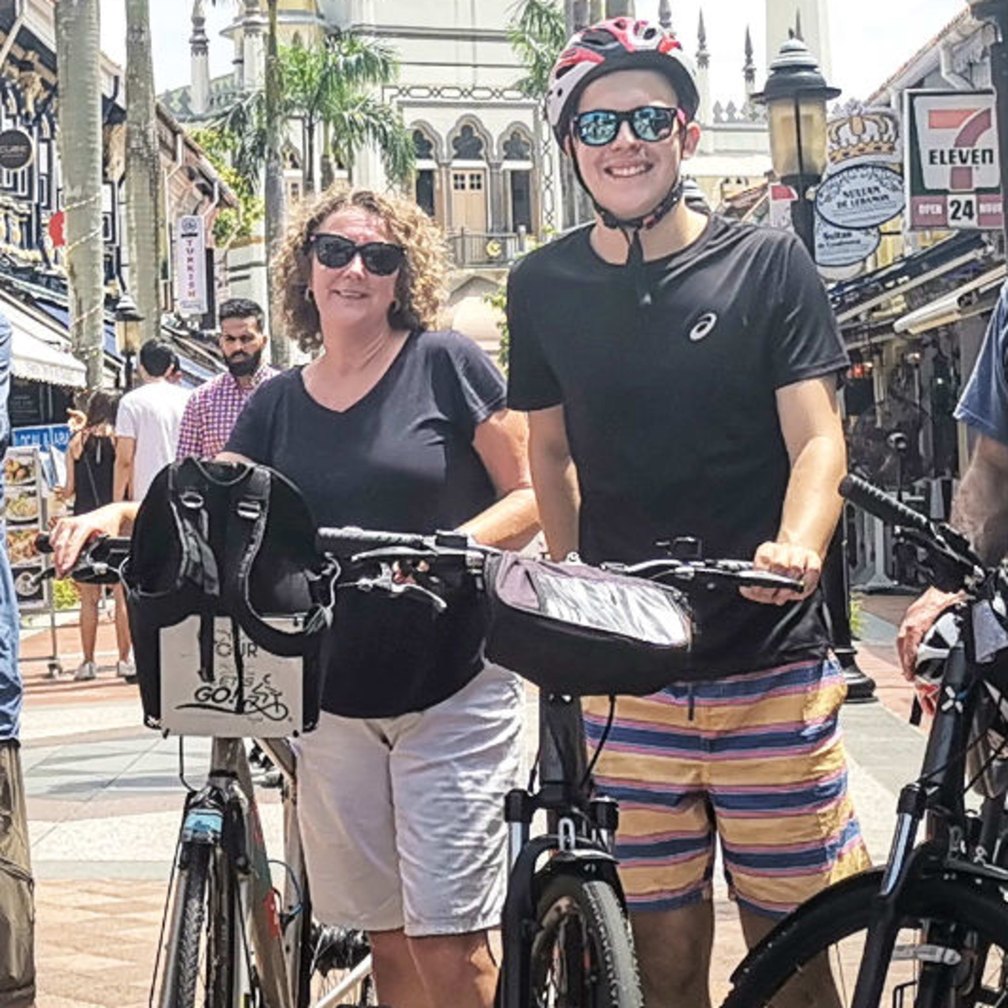 Historical Singapore Bicycle Tour by Let's Go