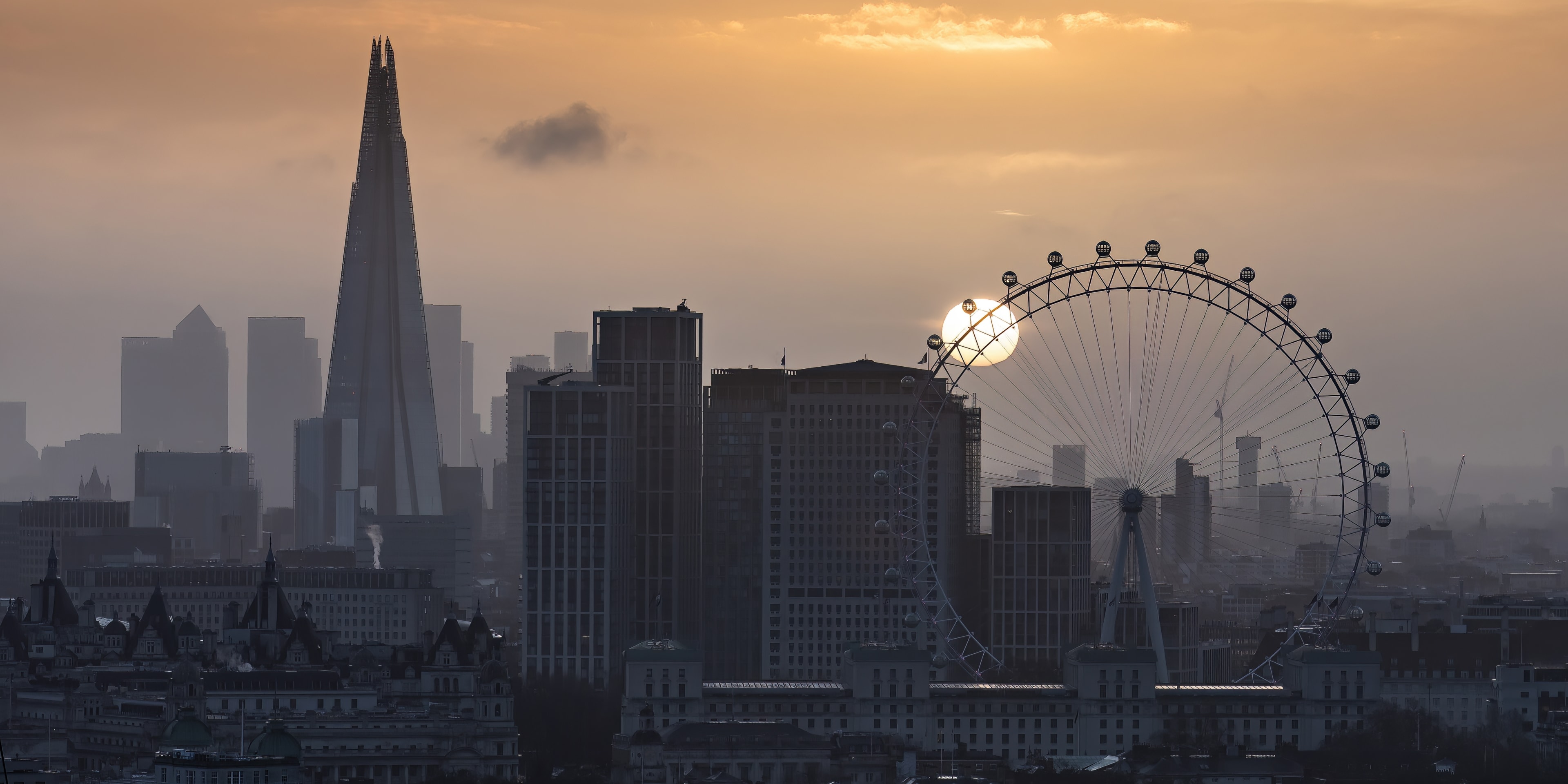 London Eye e Shard