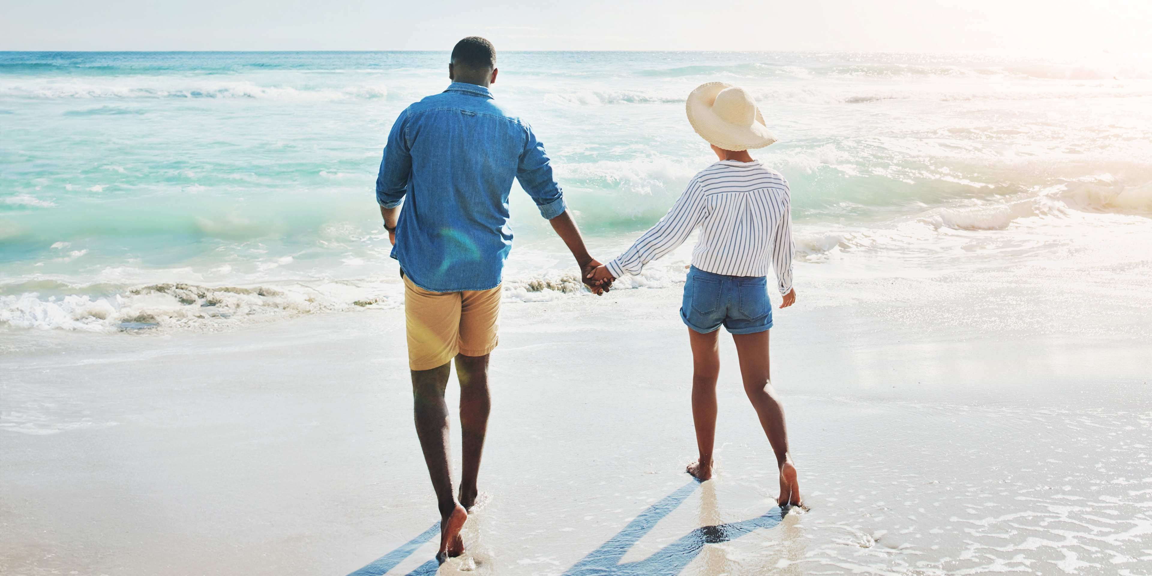 Couple on the Beach in Cancun