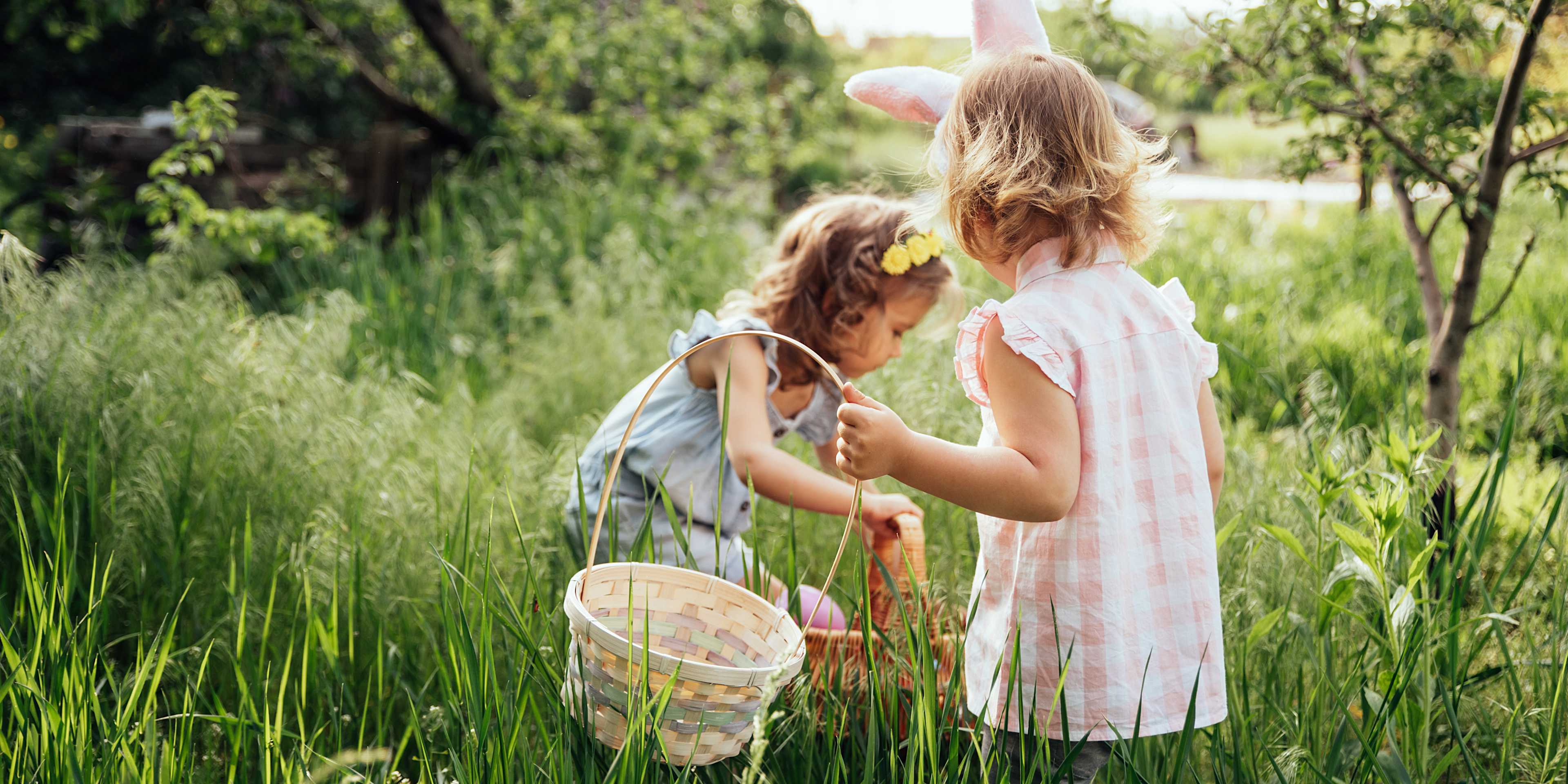 Children on an Easter Egg Hunt