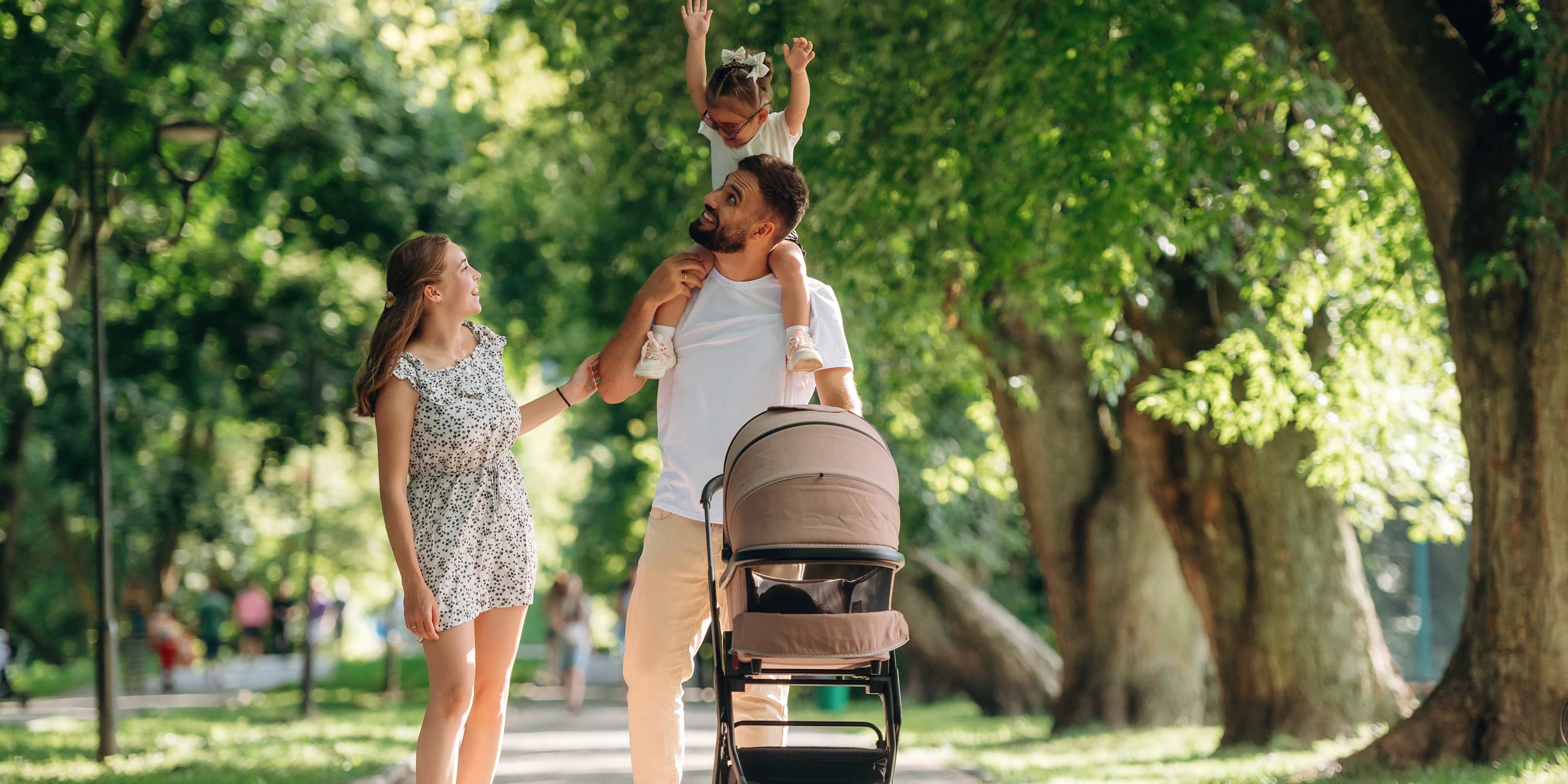 Family in Park