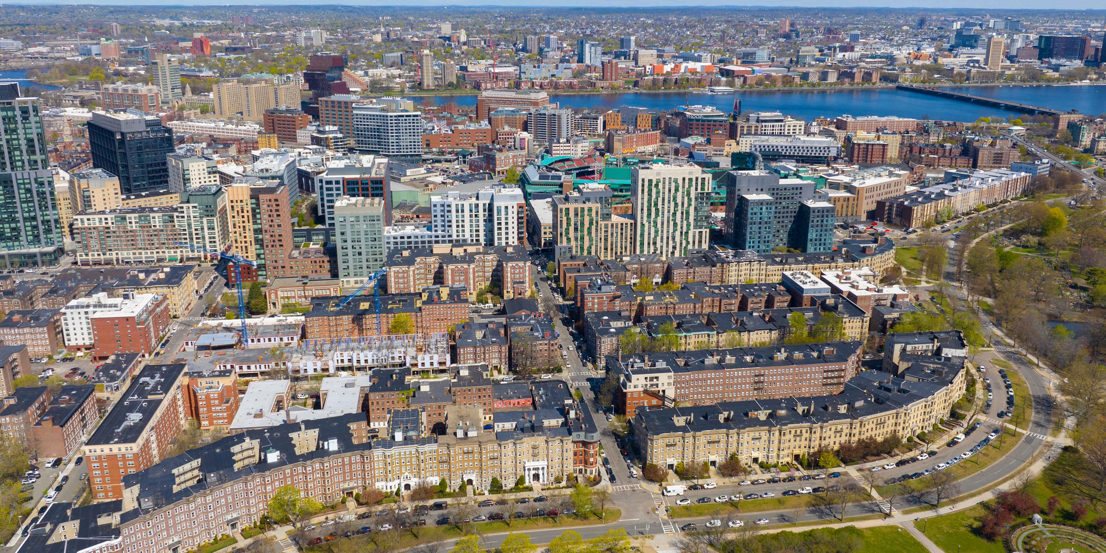 Aerial View of Fenway-Kenmore