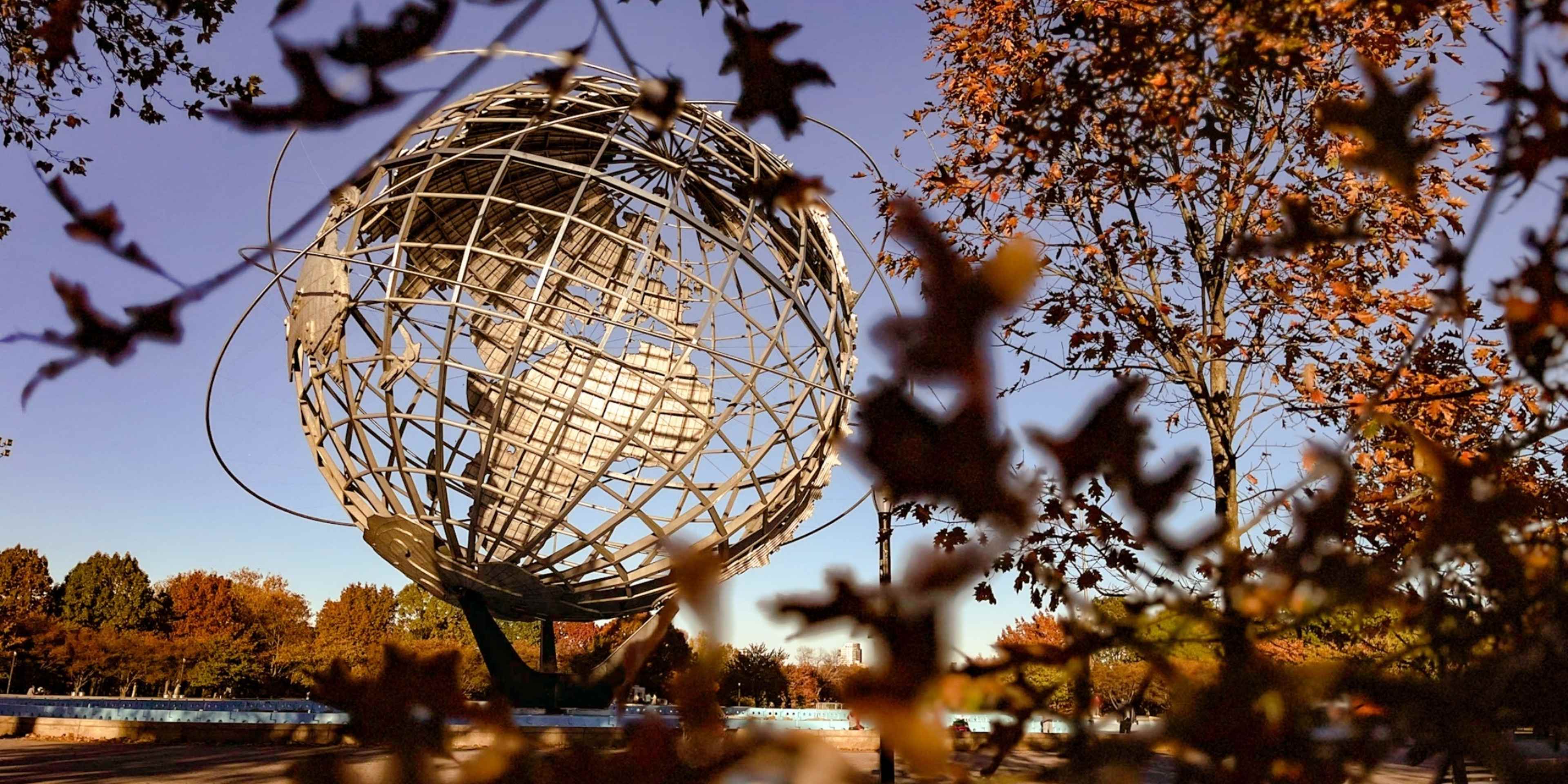 sphere display in queens nyc