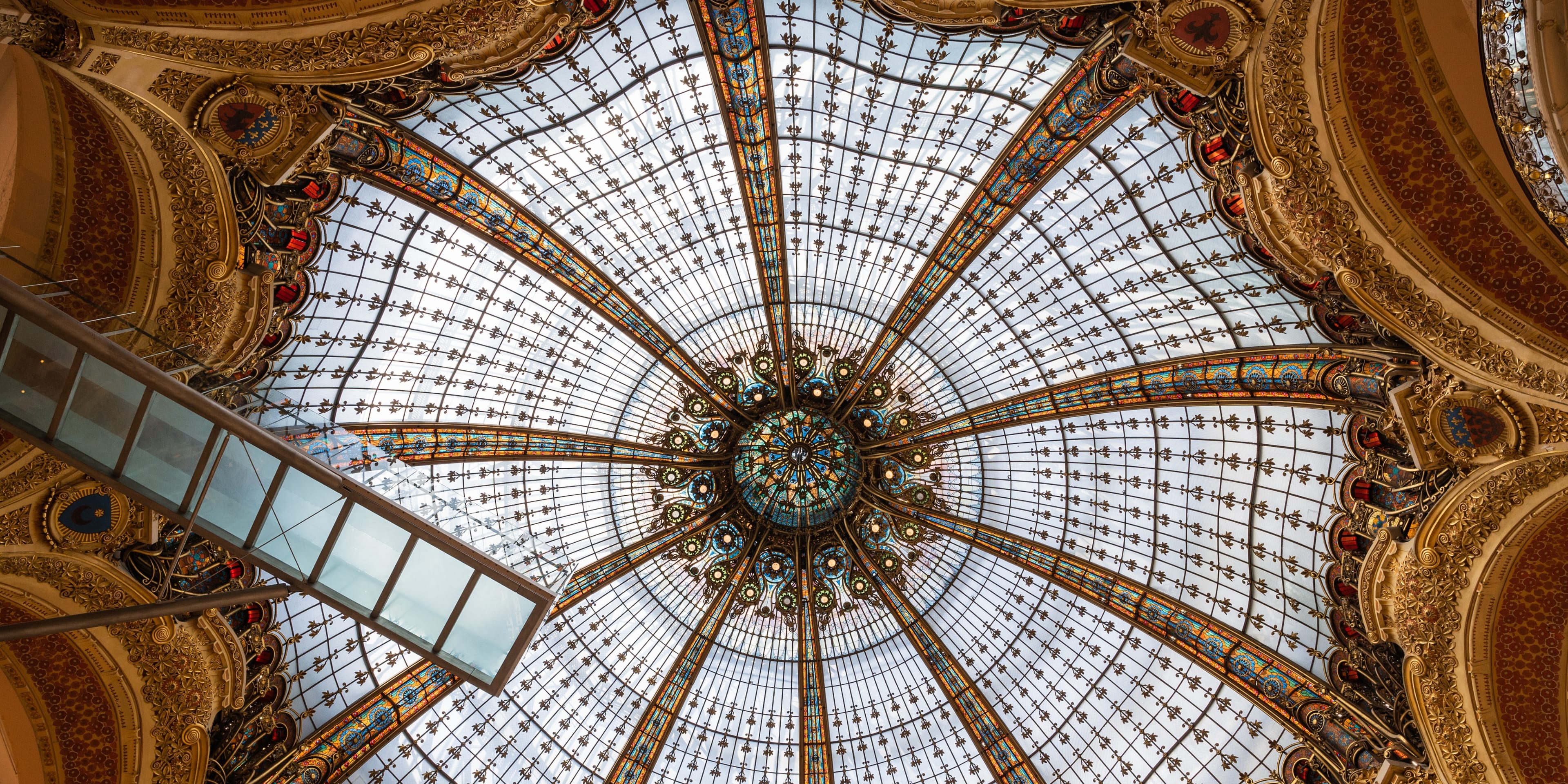 Galeries Lafayette Ceiling