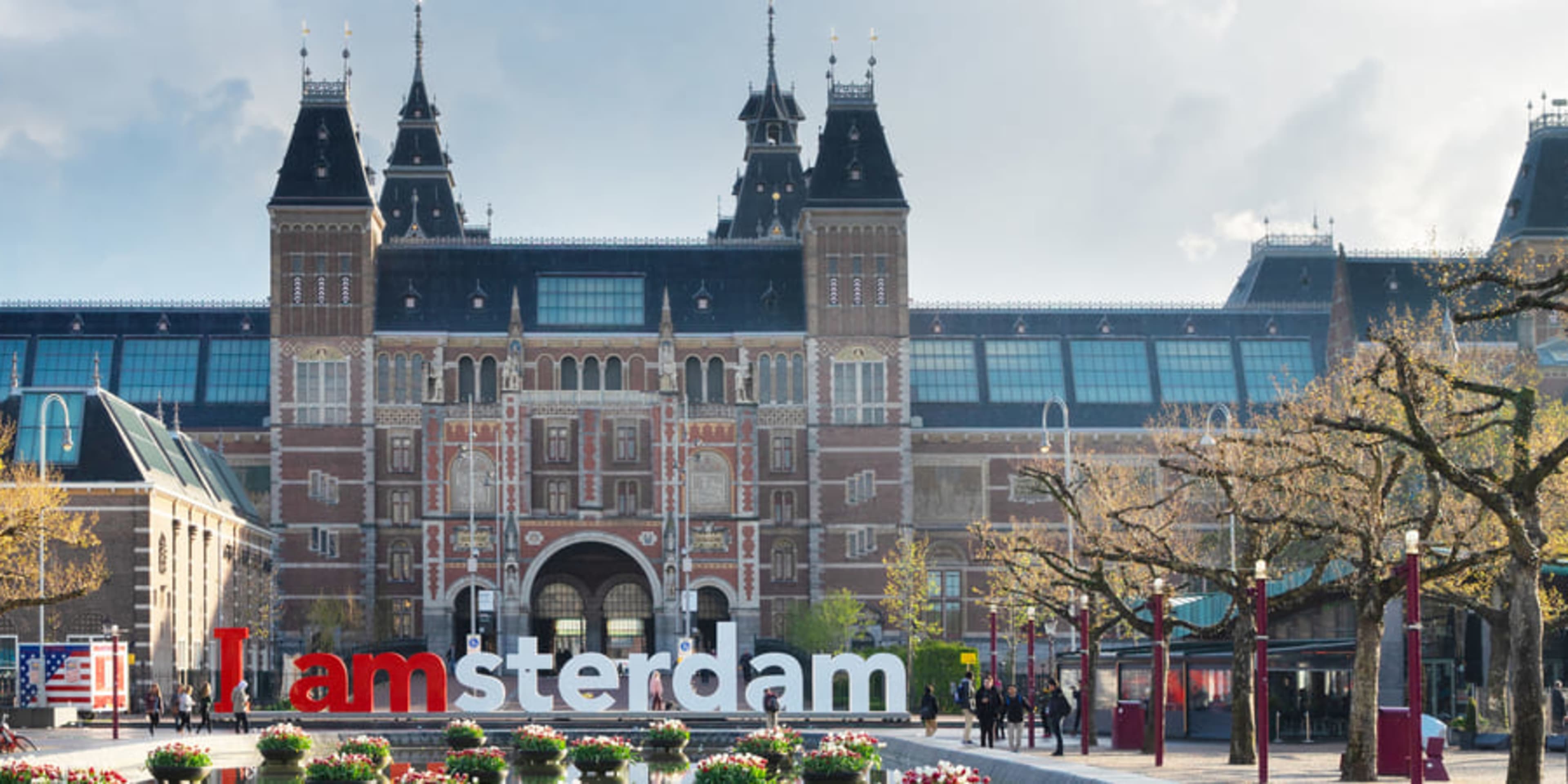The Rijksmuseum in Amsterdam