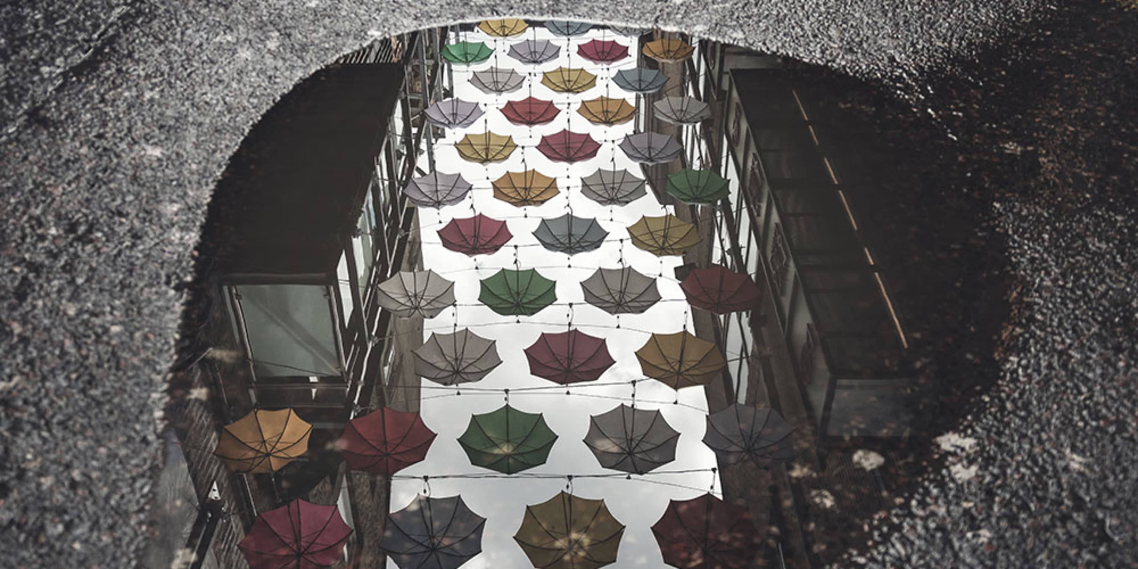 Dublin bei Regen