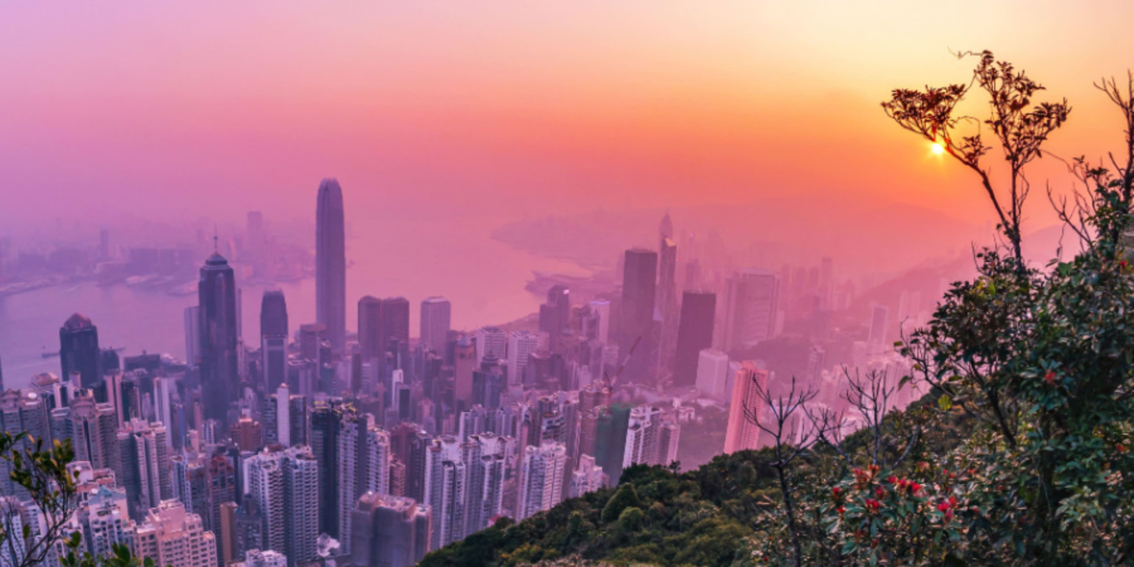 Hong Kong in February