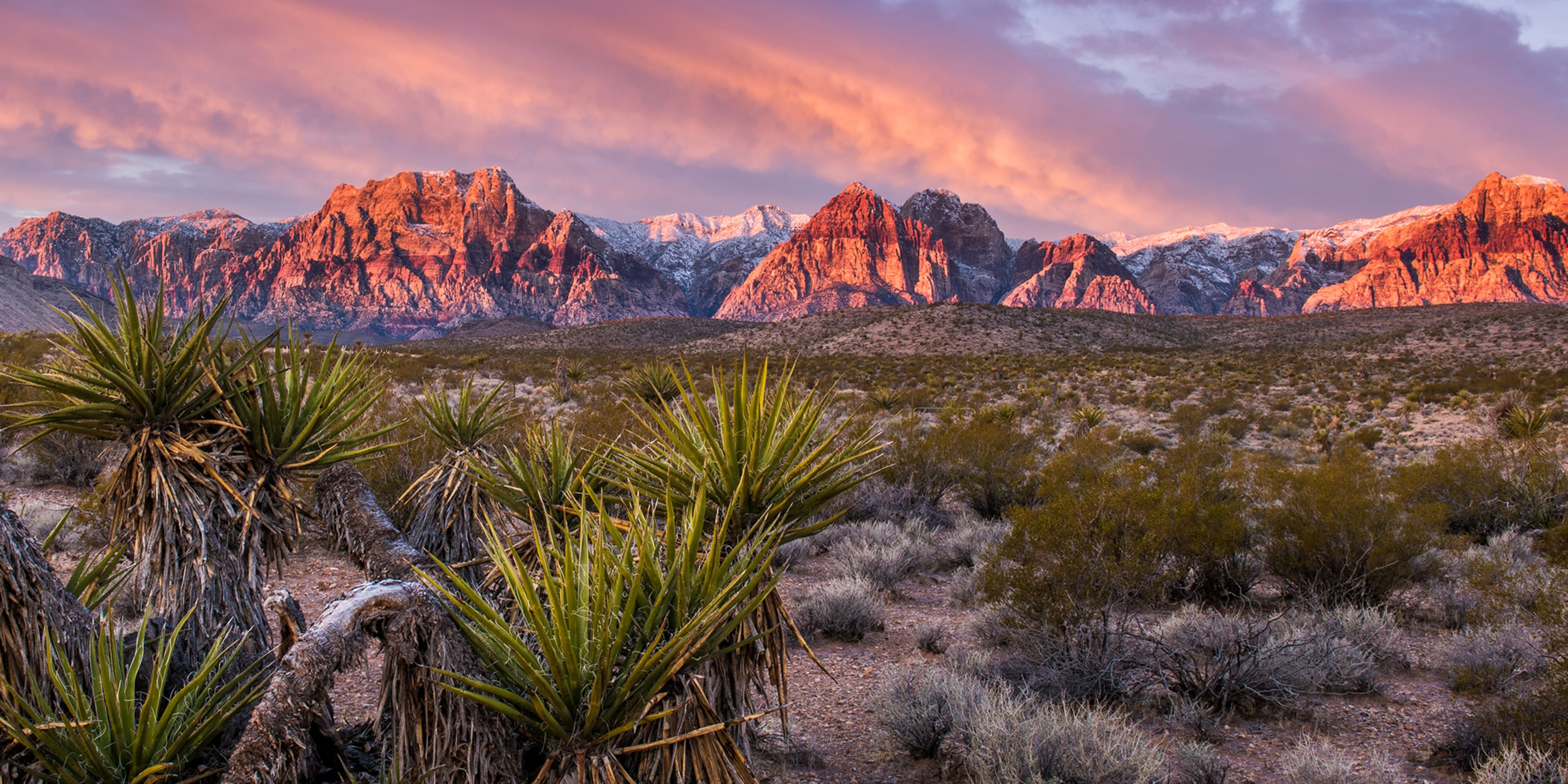 Red Rock Canyon in Las Vegas im September