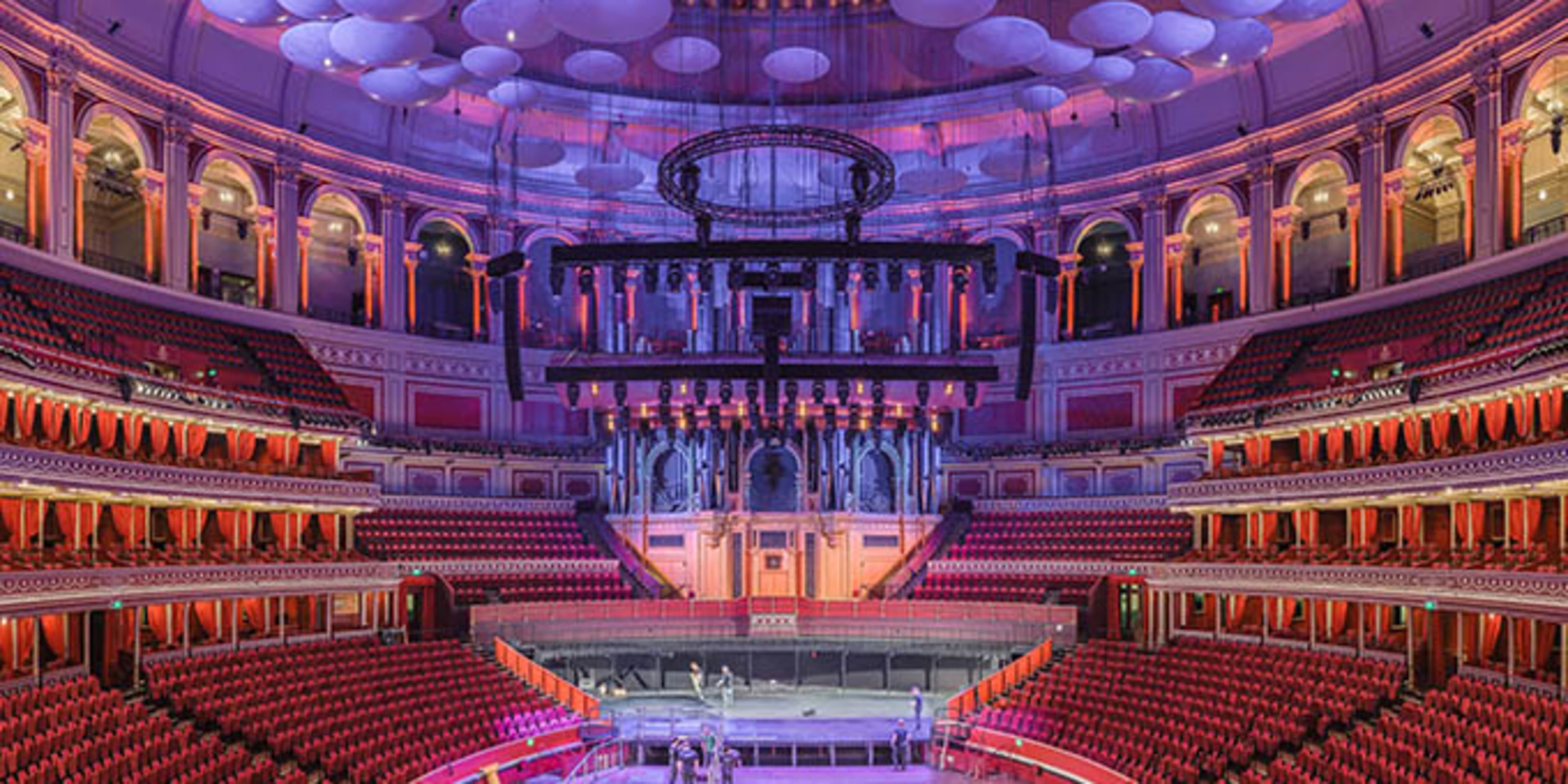 Interior do Royal Albert Hall