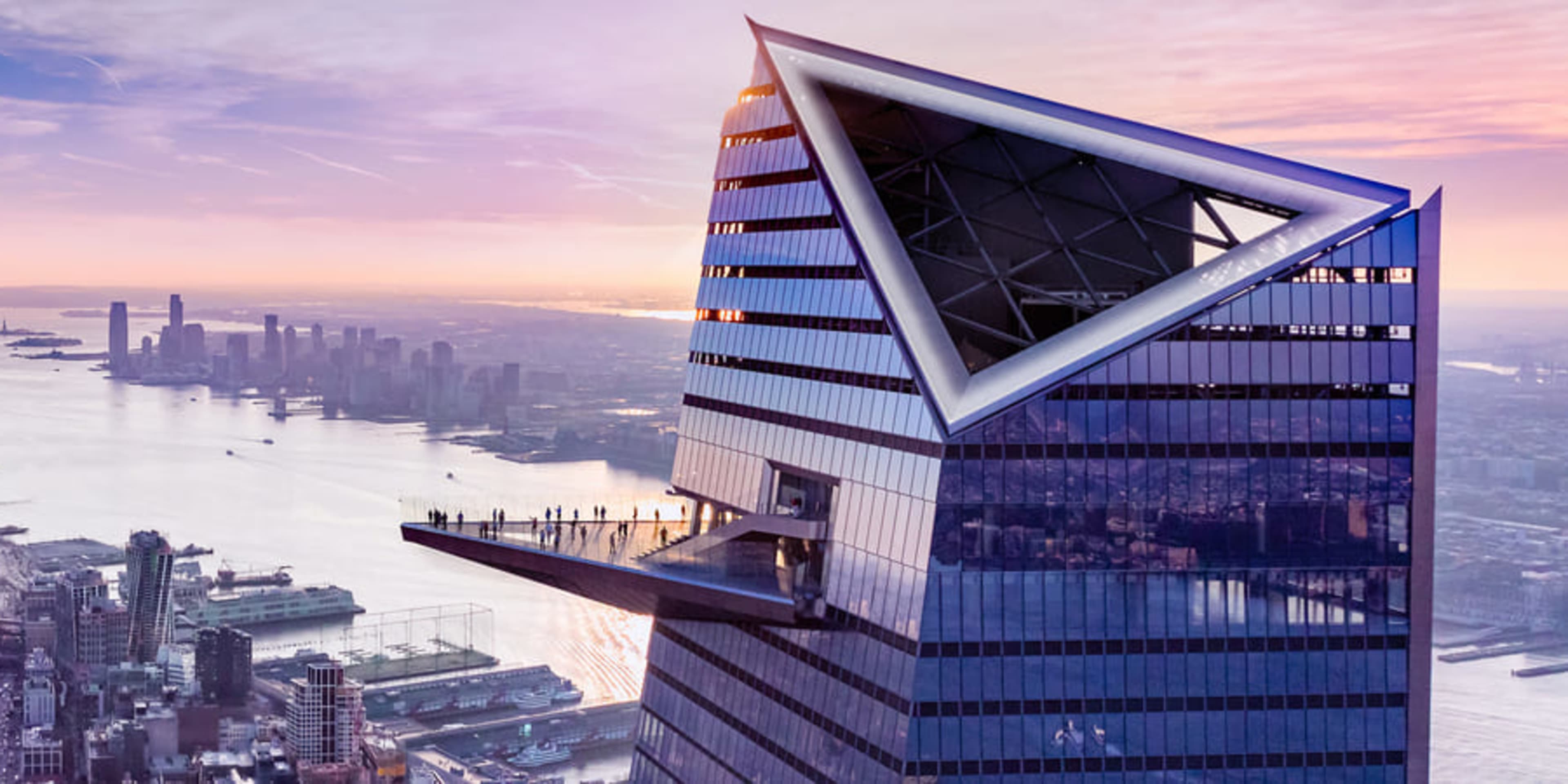 Edge NYC. El mejor momento del día para visitar The Edge.