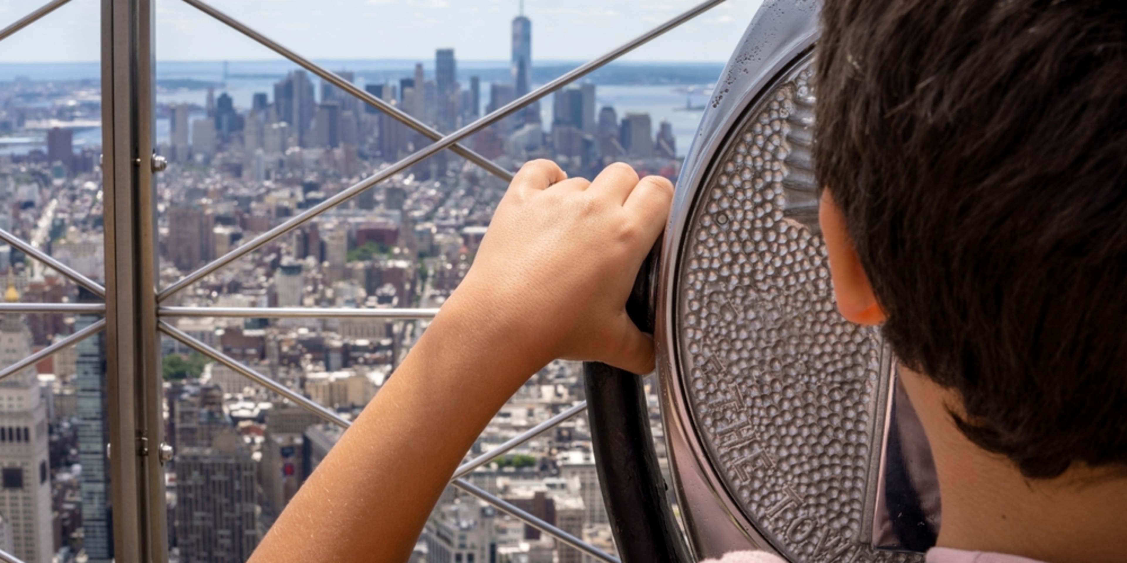 Mirador en la cima del Empire State Building