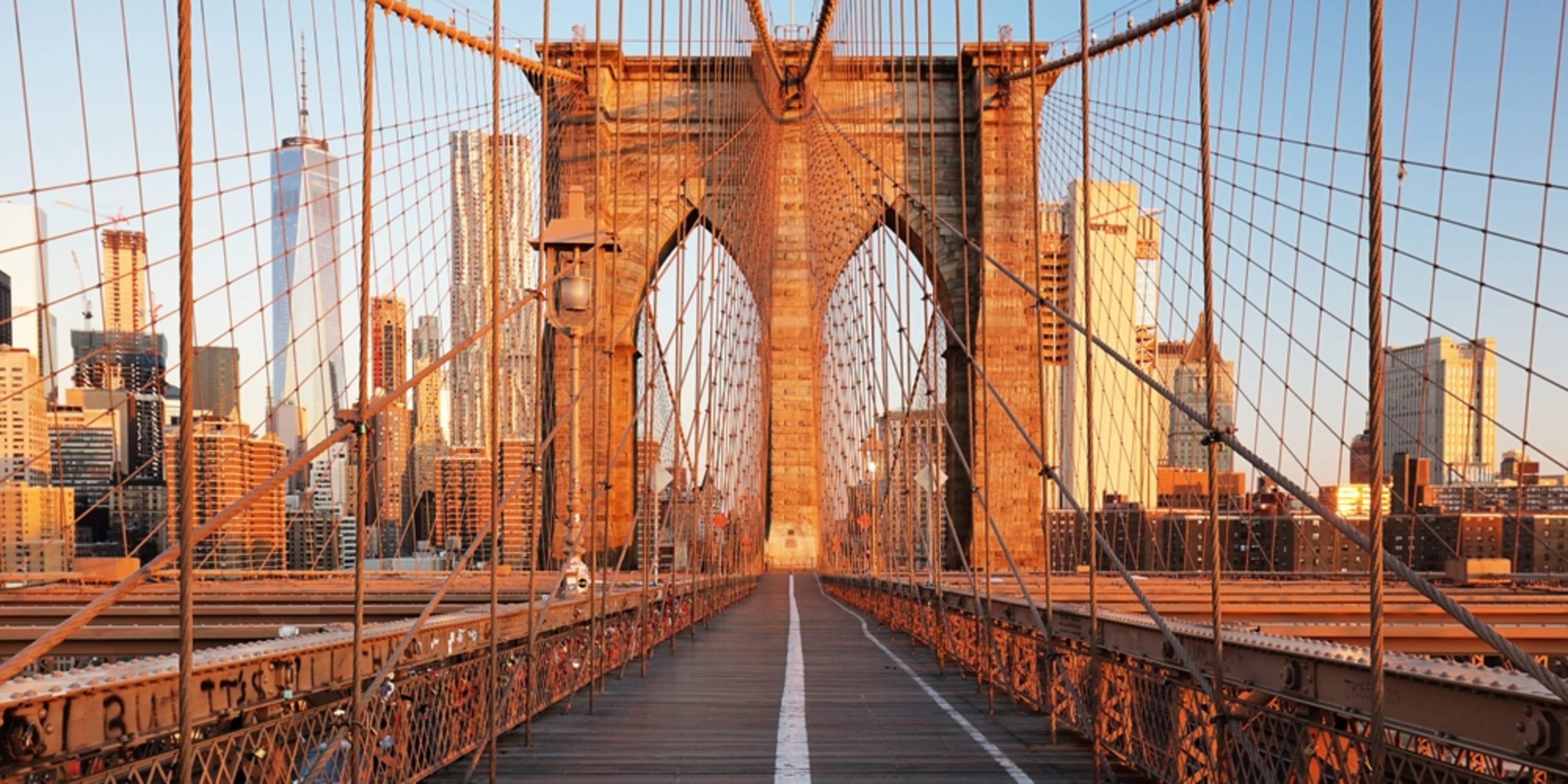 Puente de Brooklyn al amanecer, Nueva York. Cosas que ver en Nueva York por la mañana. 