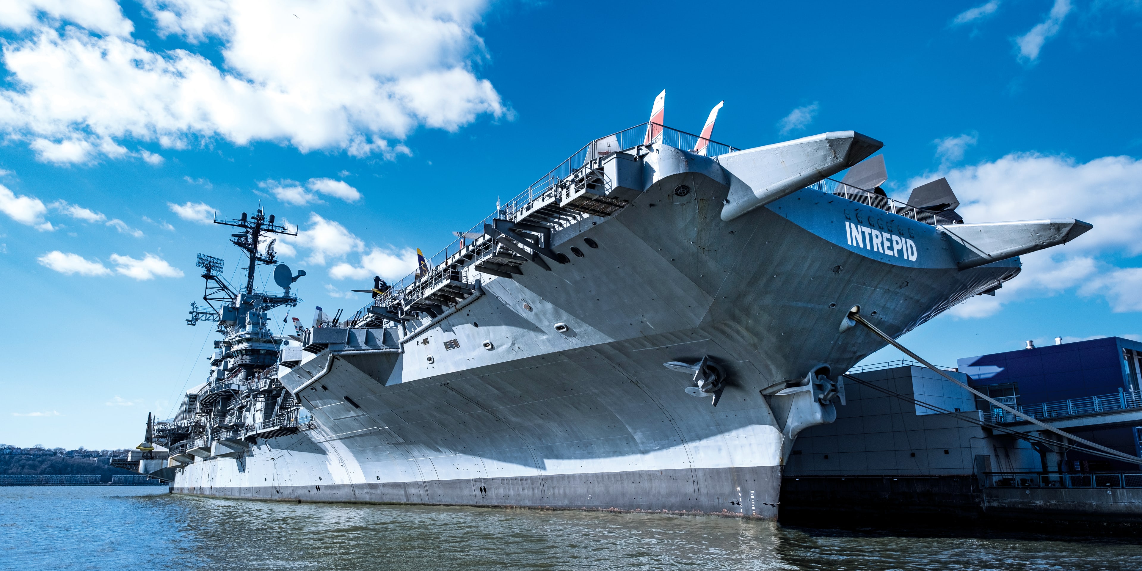 intrepid from the water