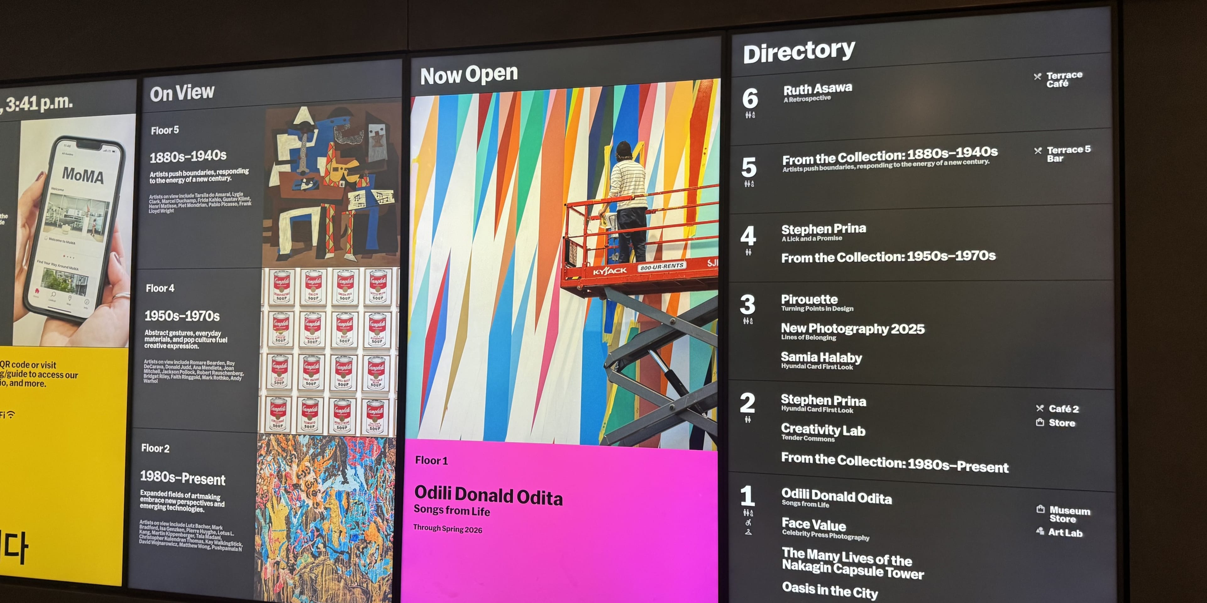 MoMA digital guide