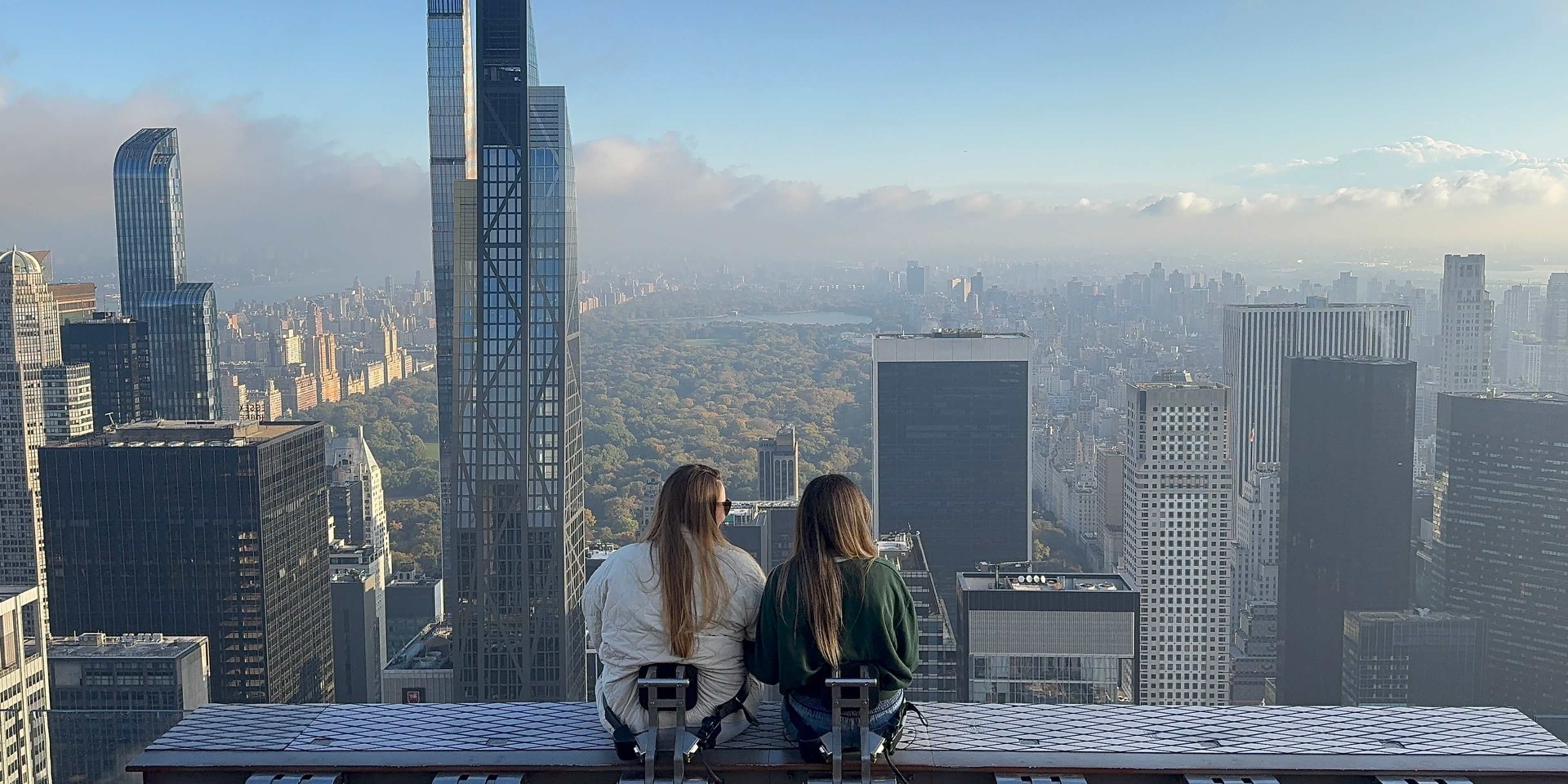 Top of the Rock terrace in New York