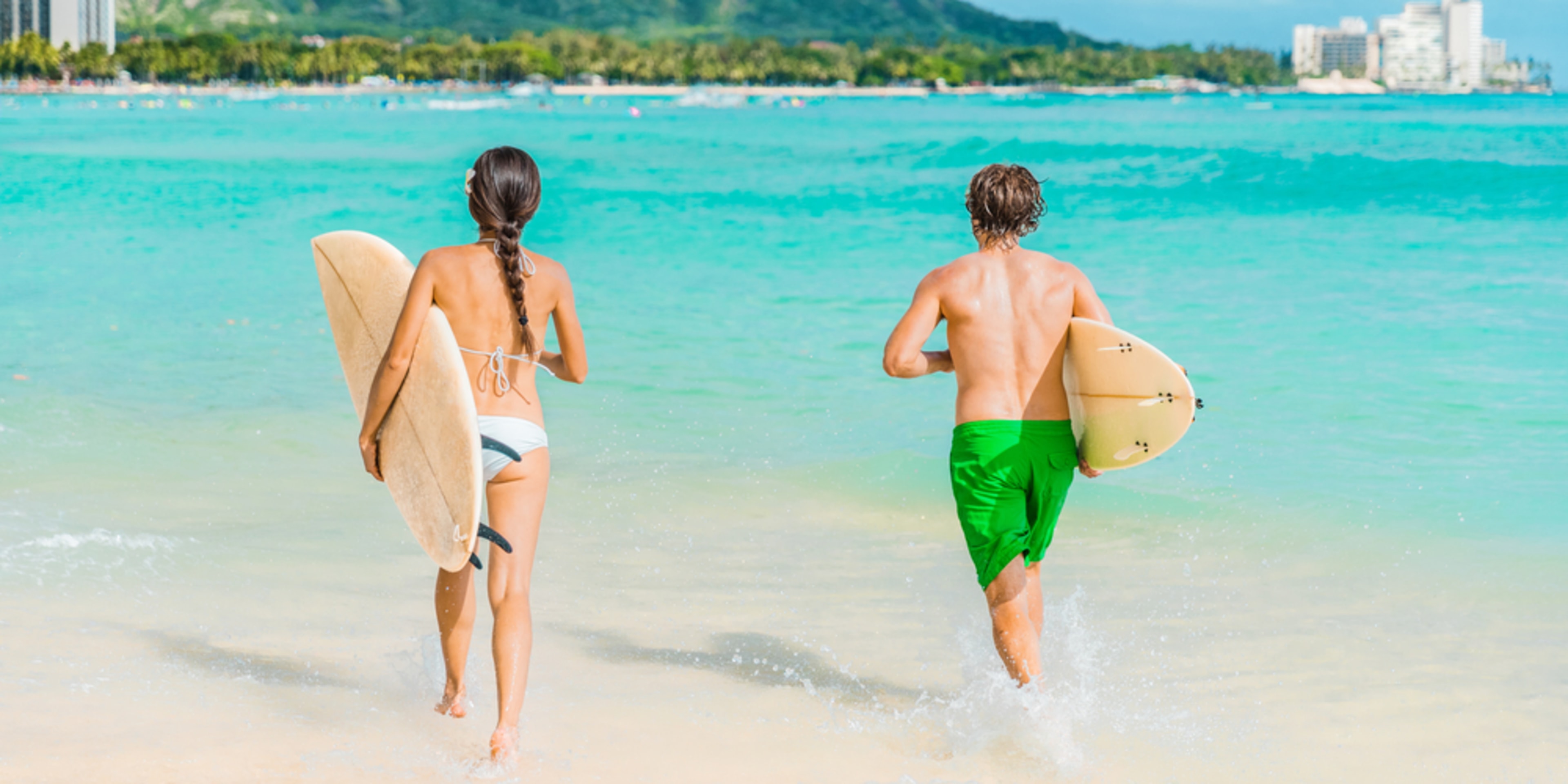 Waikiki surfers
