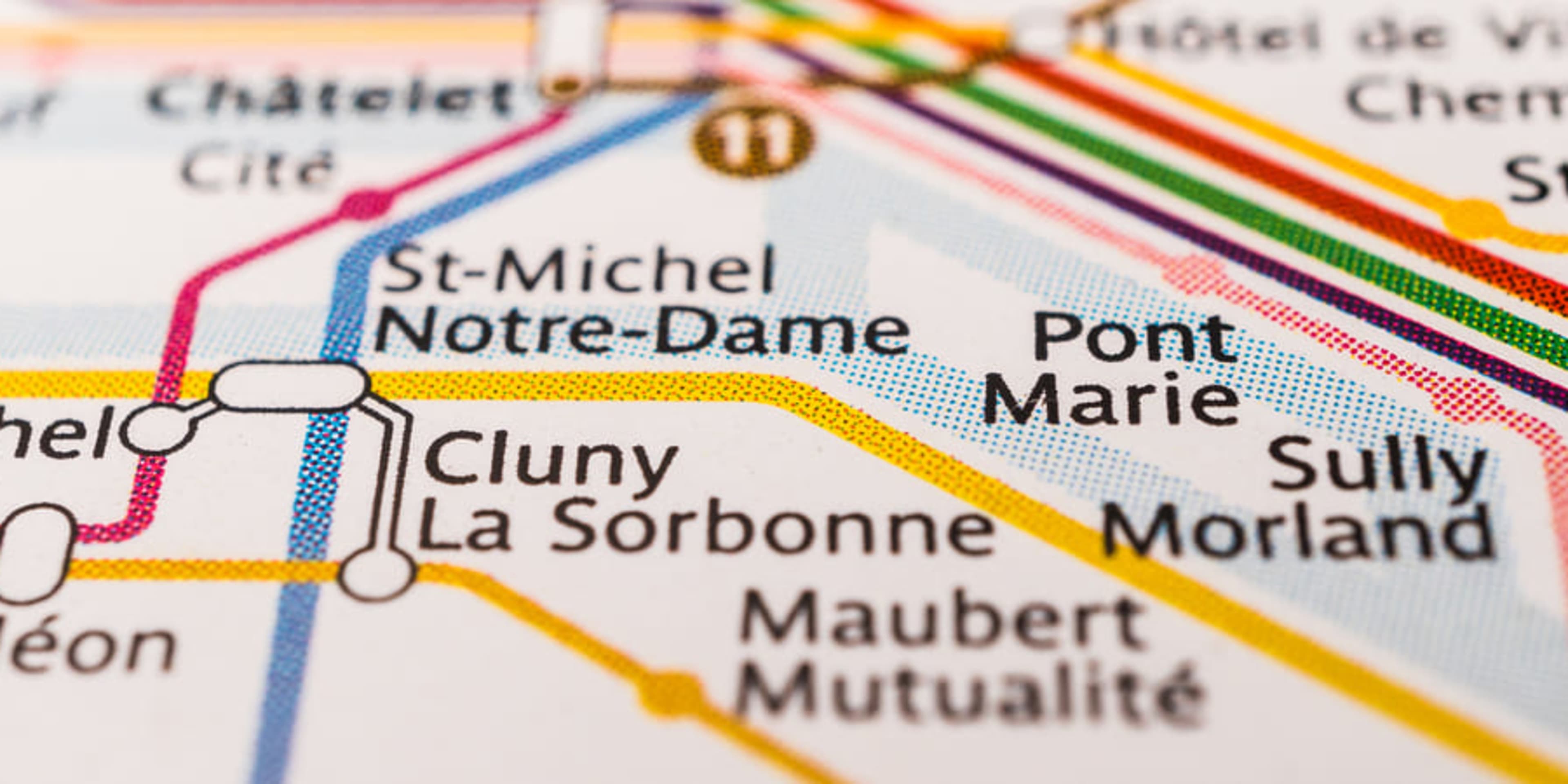 Plano del metro de París. Cómo moverse en París durante las Olimpiadas de 2024.