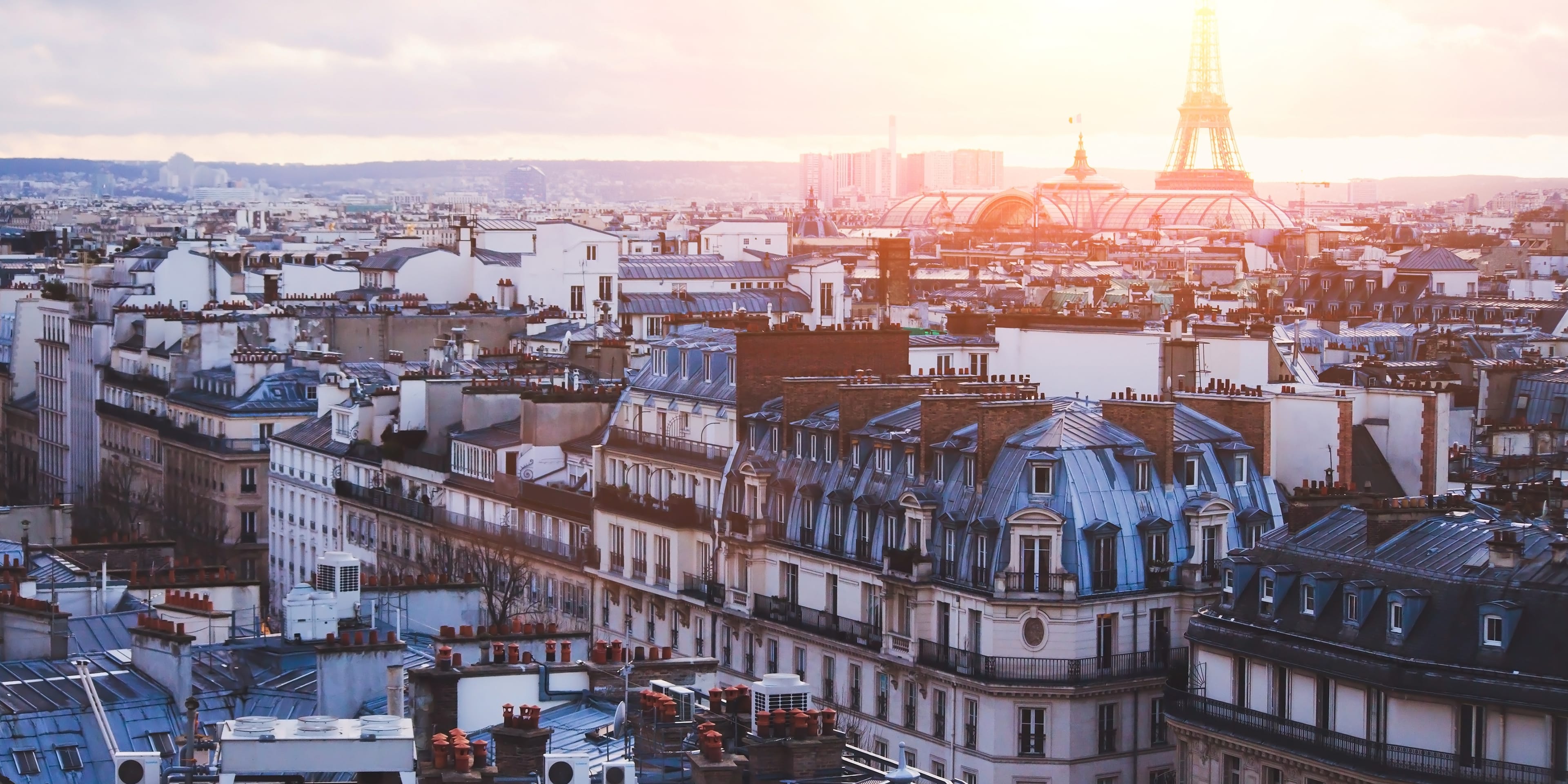 Blick aus Paris