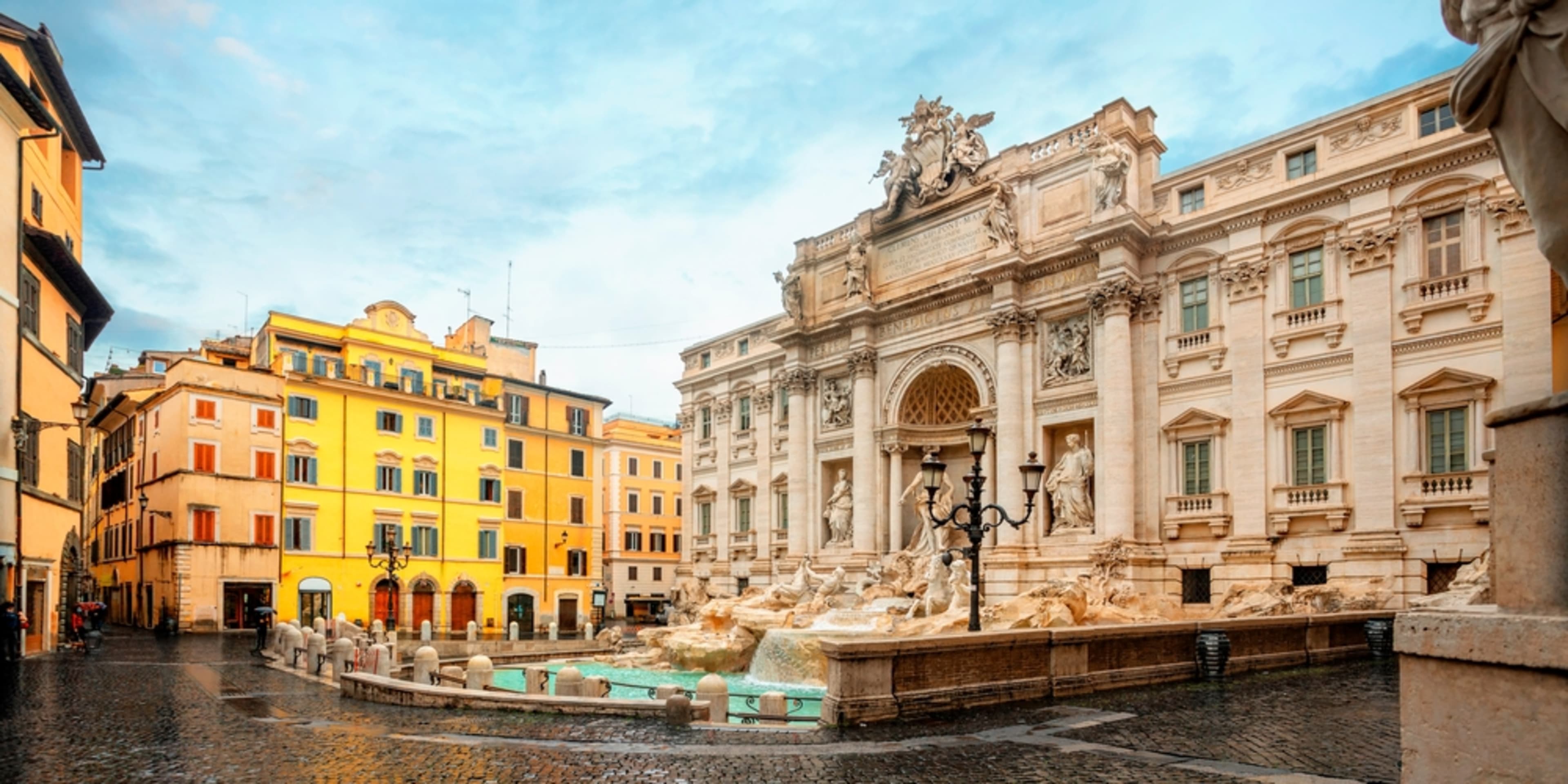 Fontaine de Trevi à Rome, Italie. 