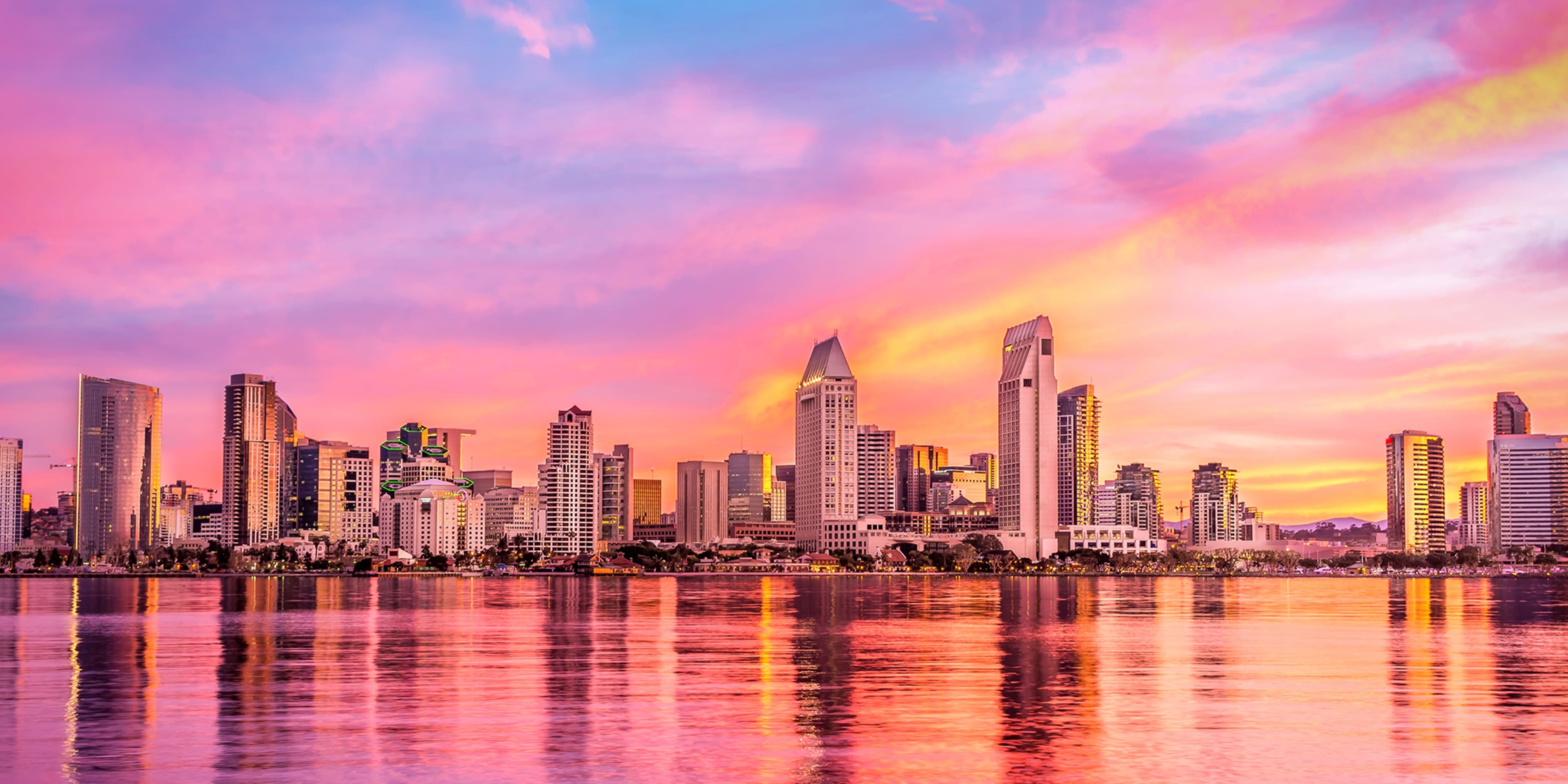 Skyline im San Diego Urlaub