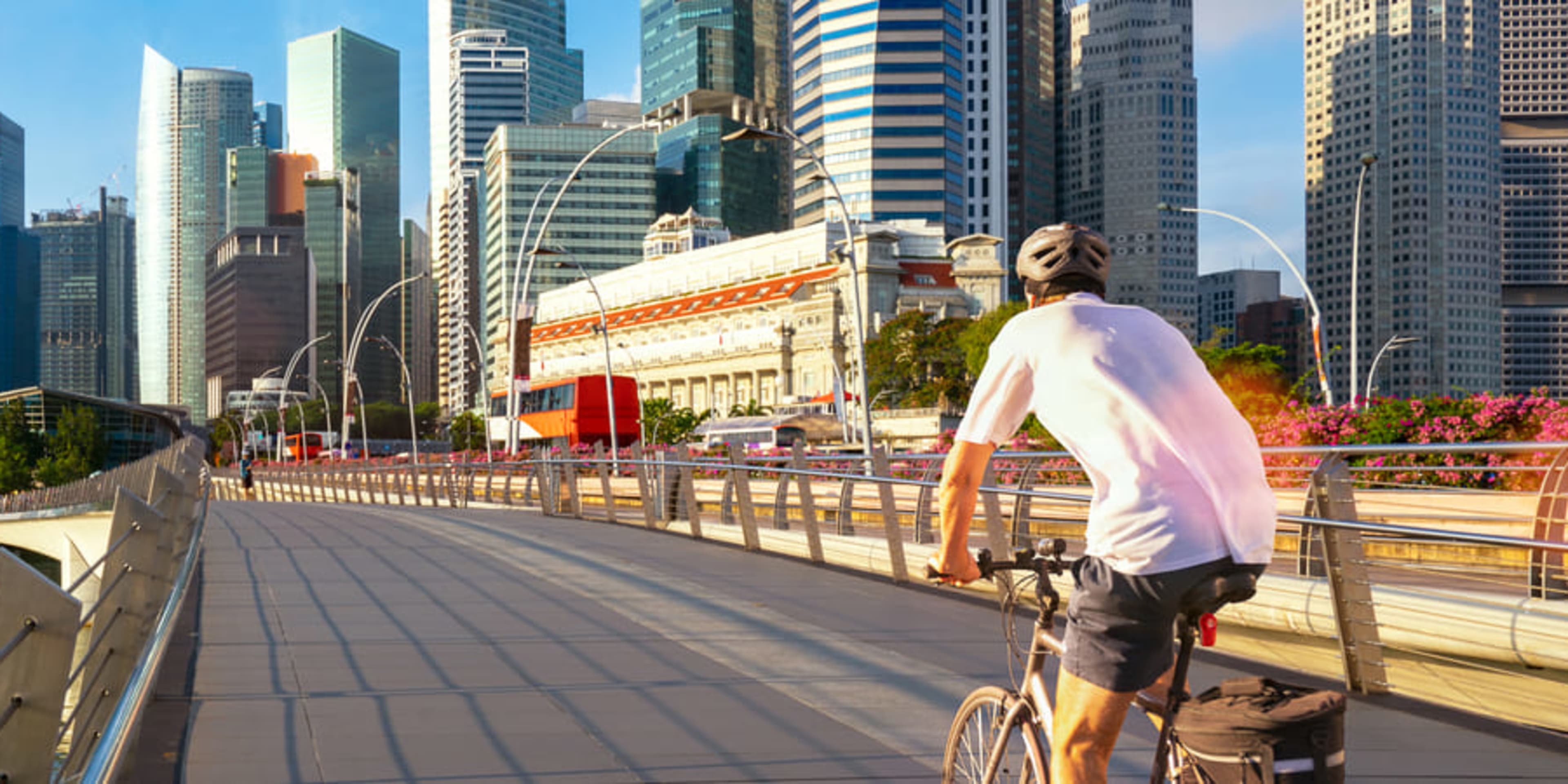 Pedalando por Singapura