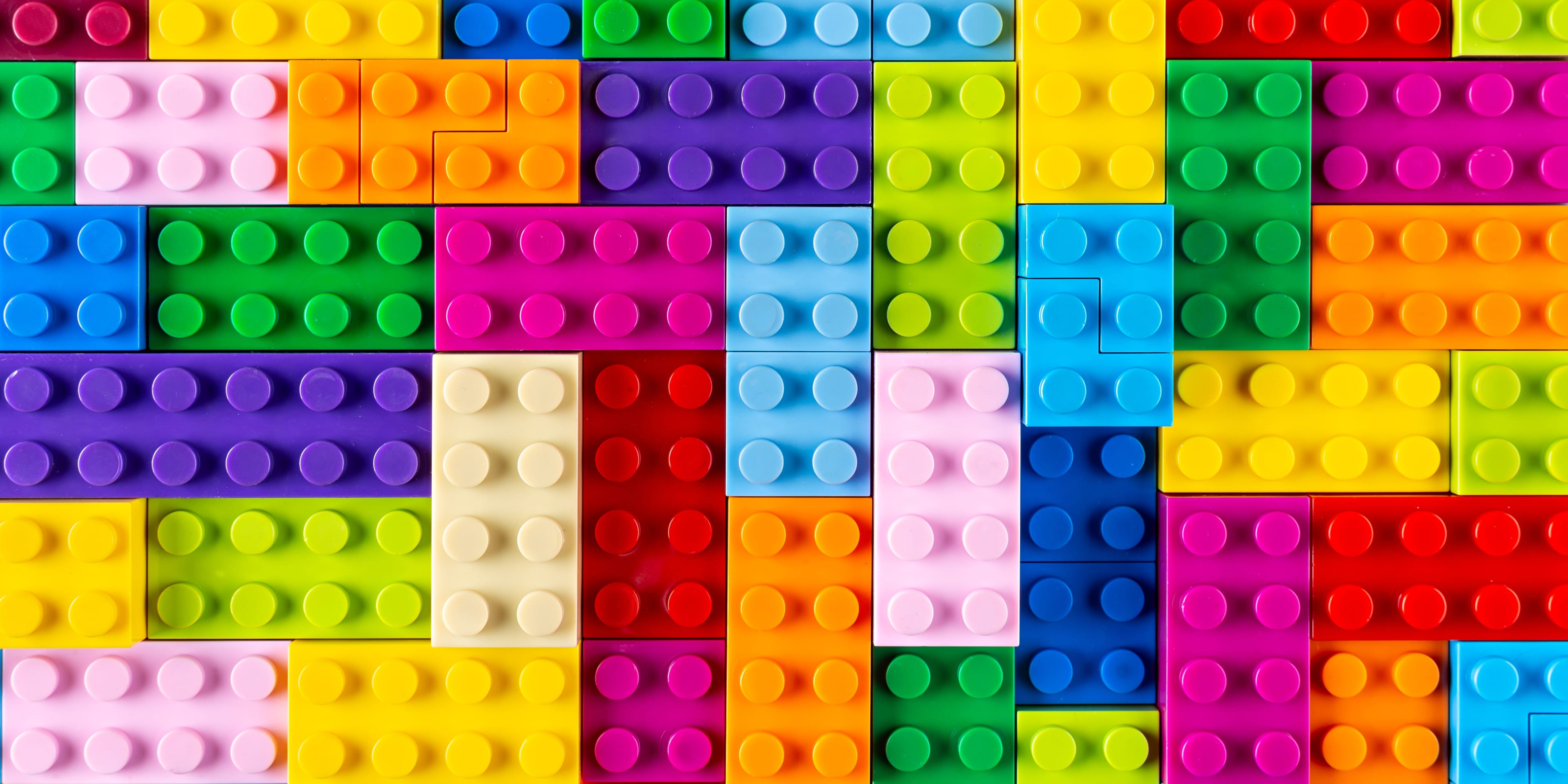 colorful lego