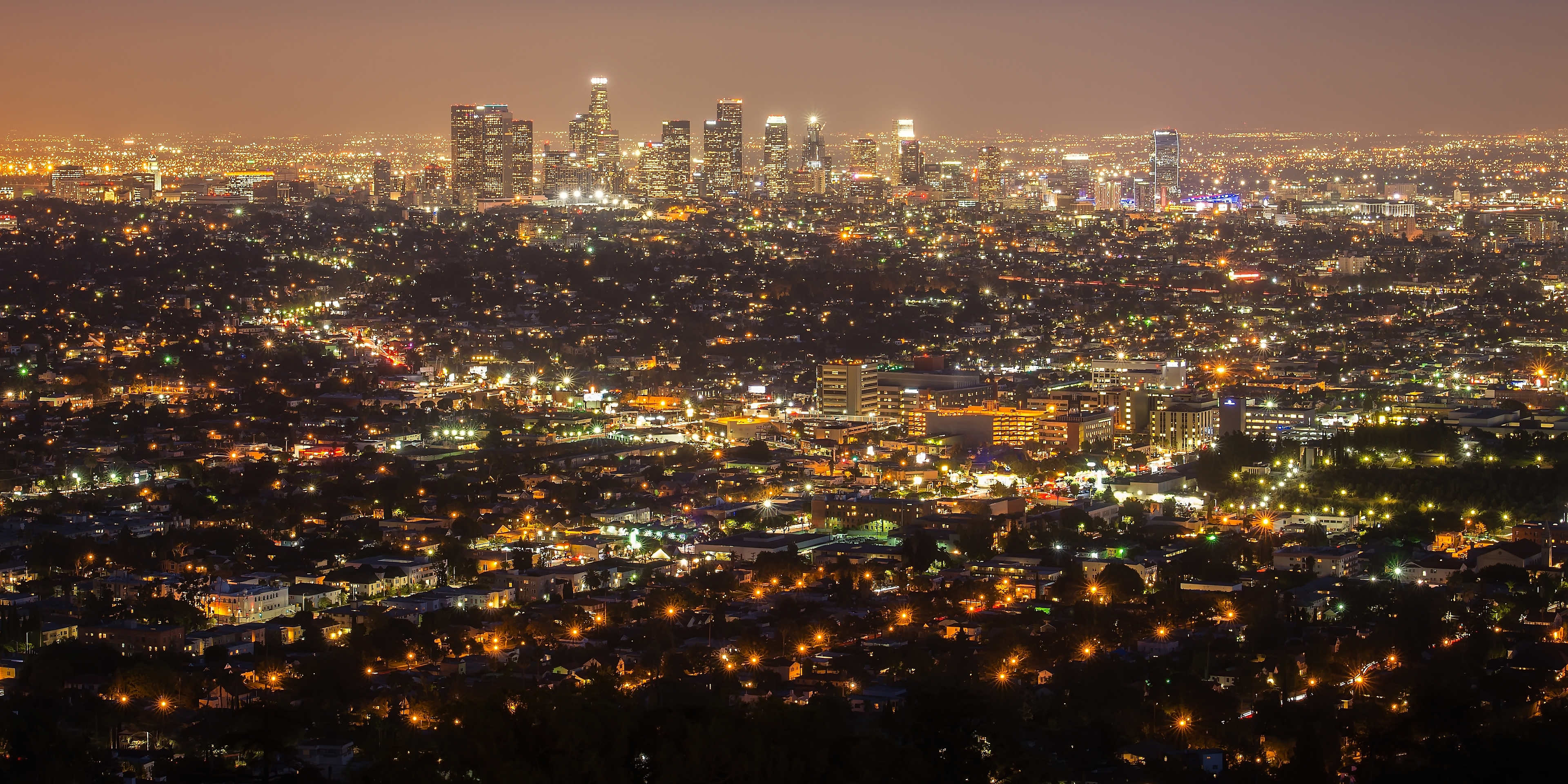 Los Angeles Skyline at Night