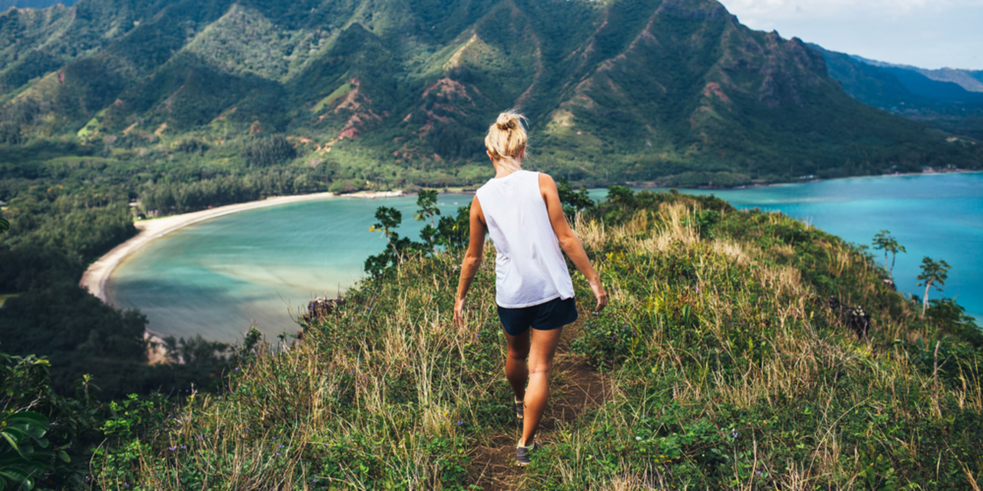Oahu hiker