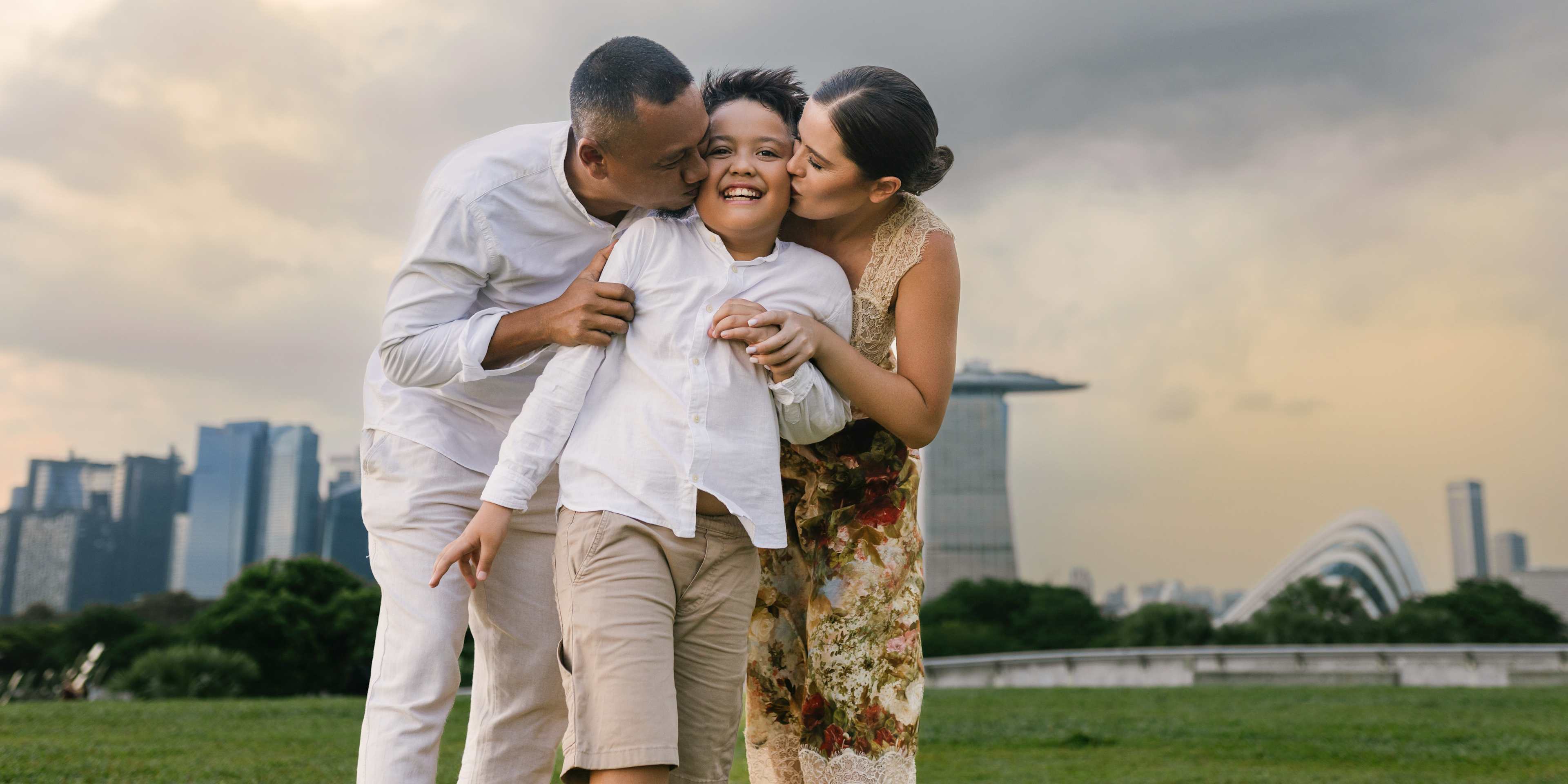 Family in Singapore