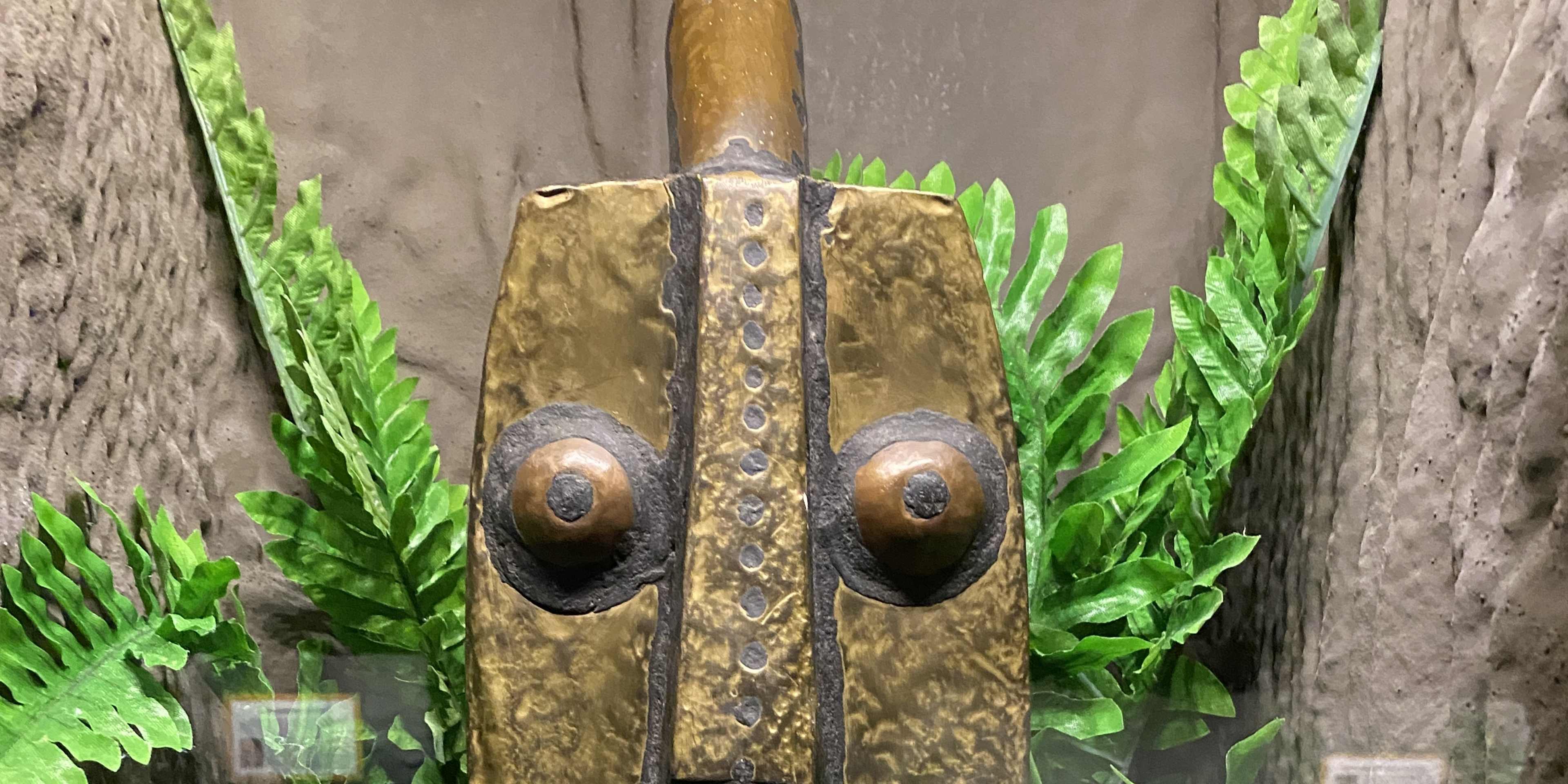 Tiki Sculpture Displayed at Ripley's Believe it or Not! Cancun