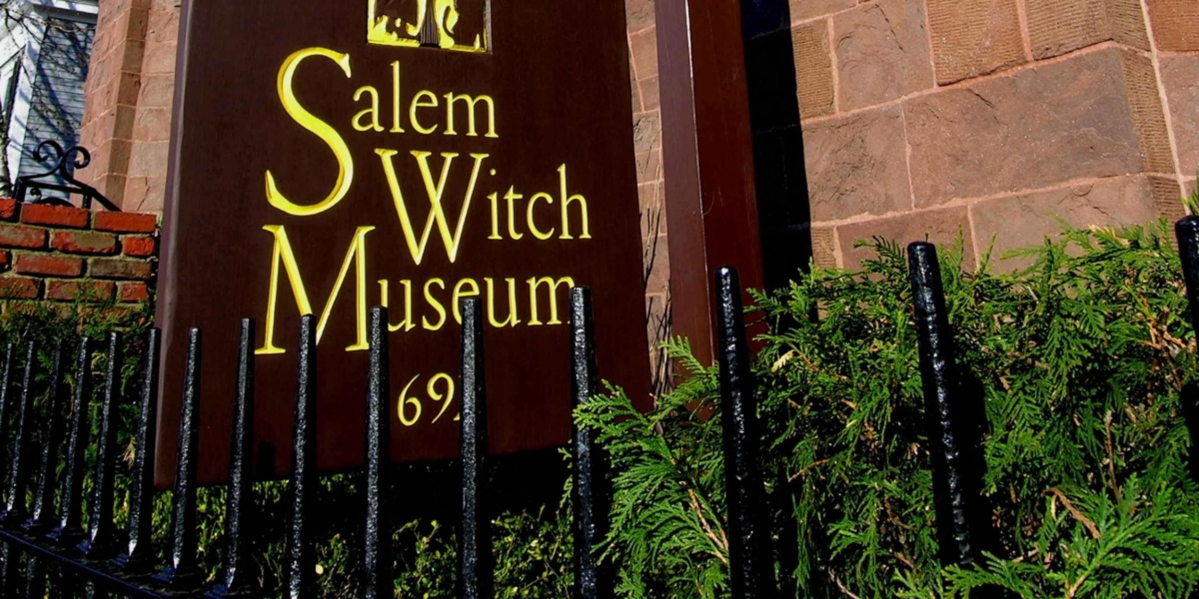 Salem Witch Museum Sign