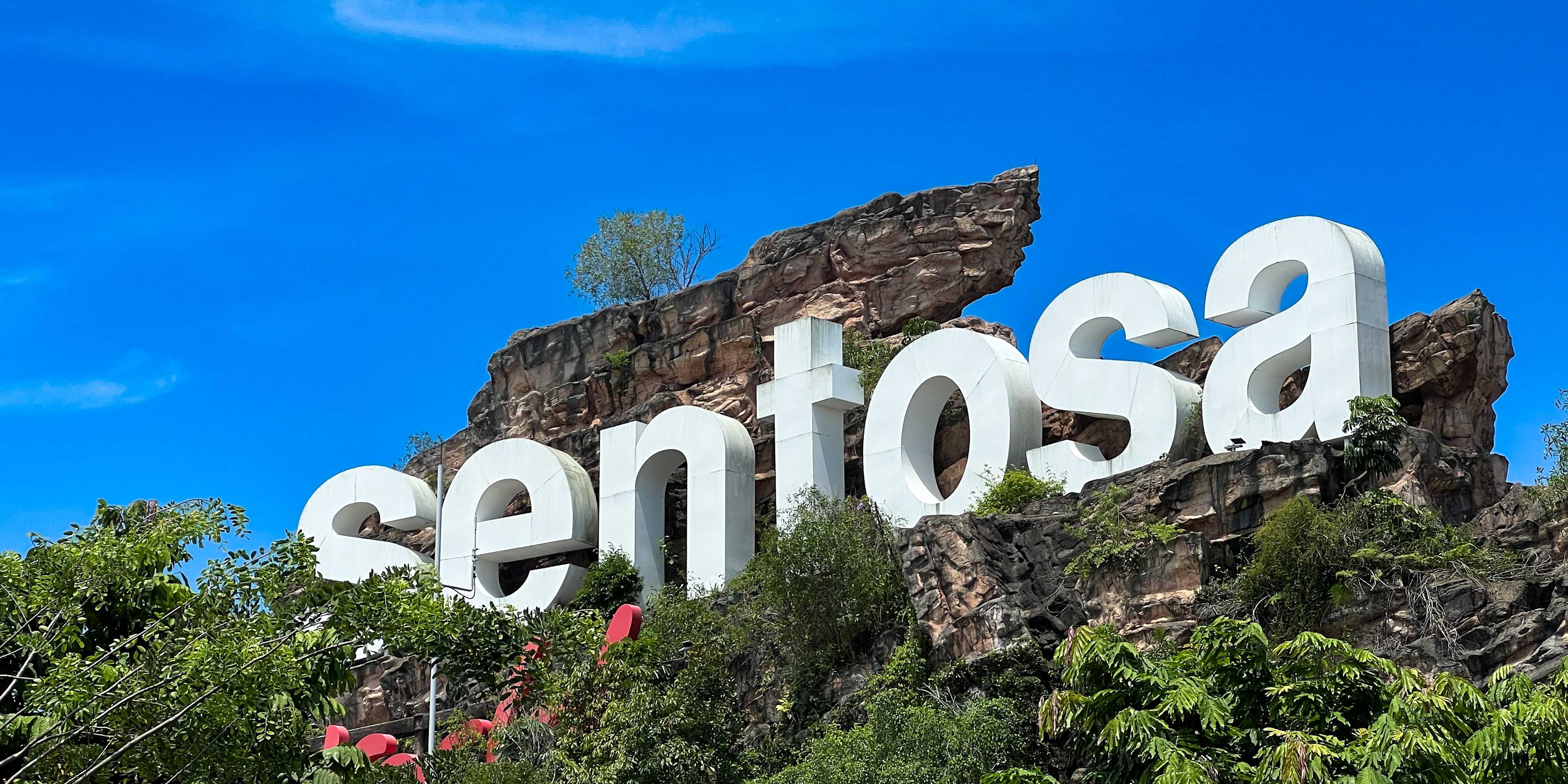 Sentosa Island Sign