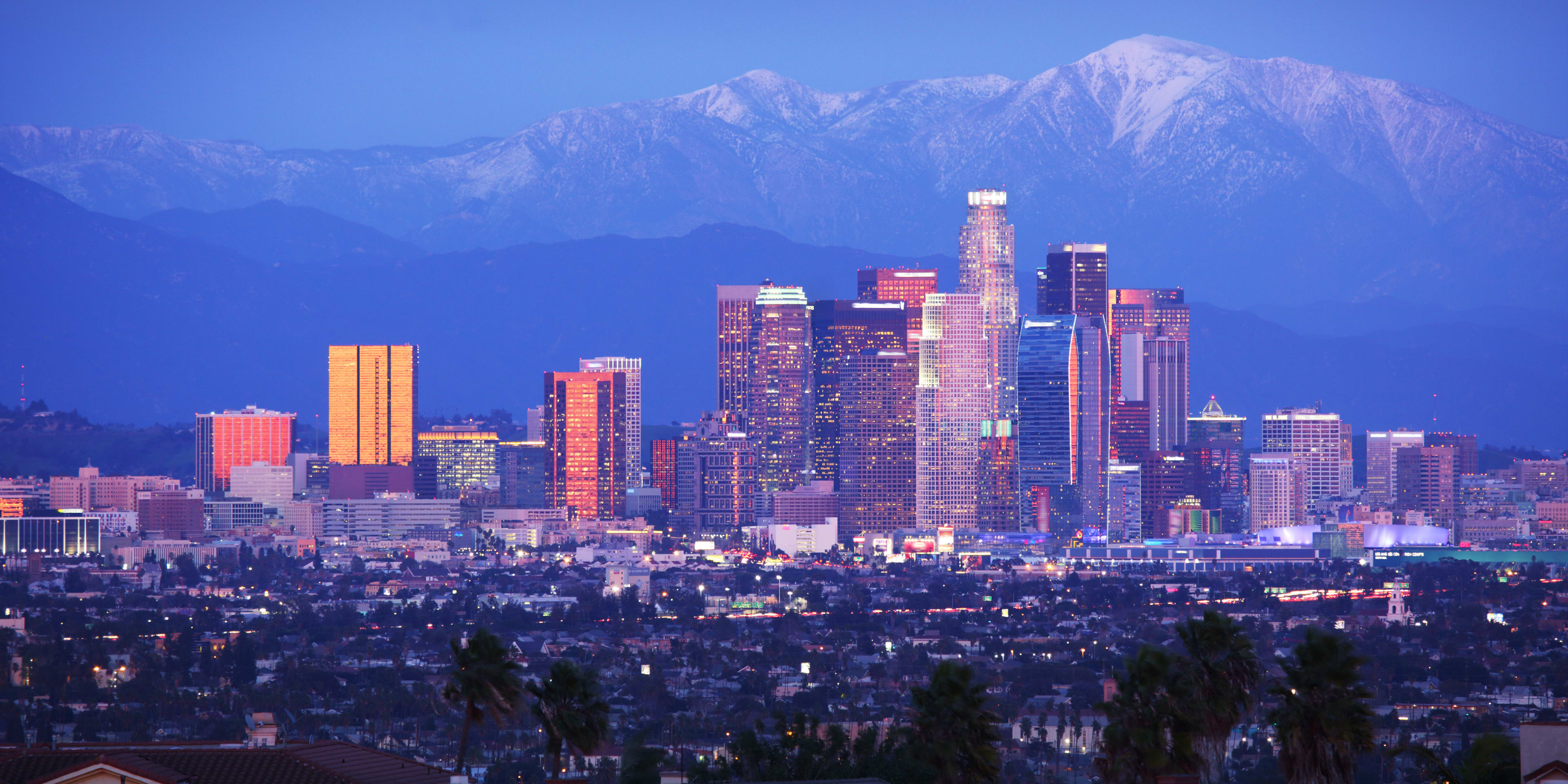 skyline-los-angeles-during-sunset