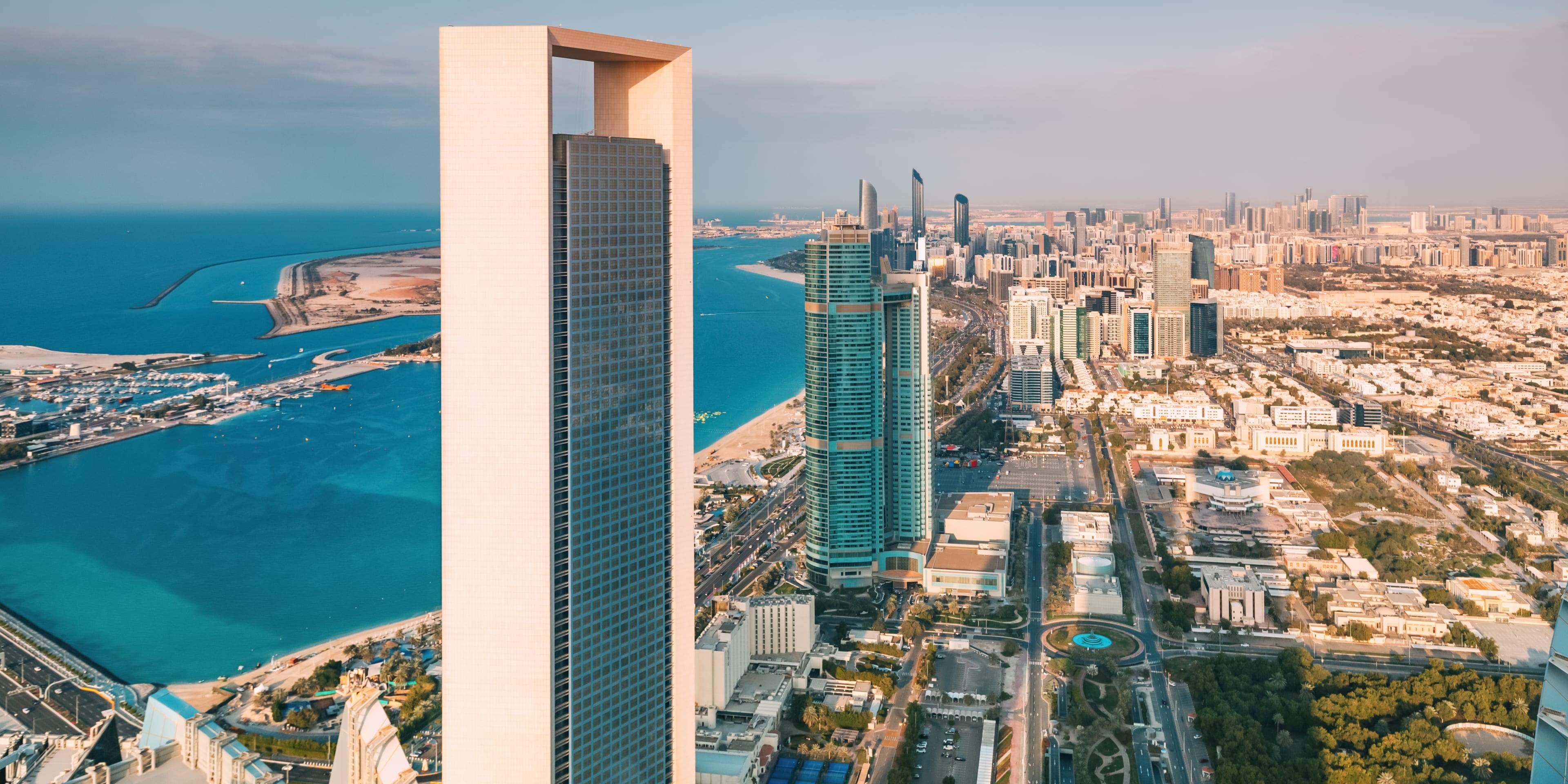 Abu Dhabi skyline