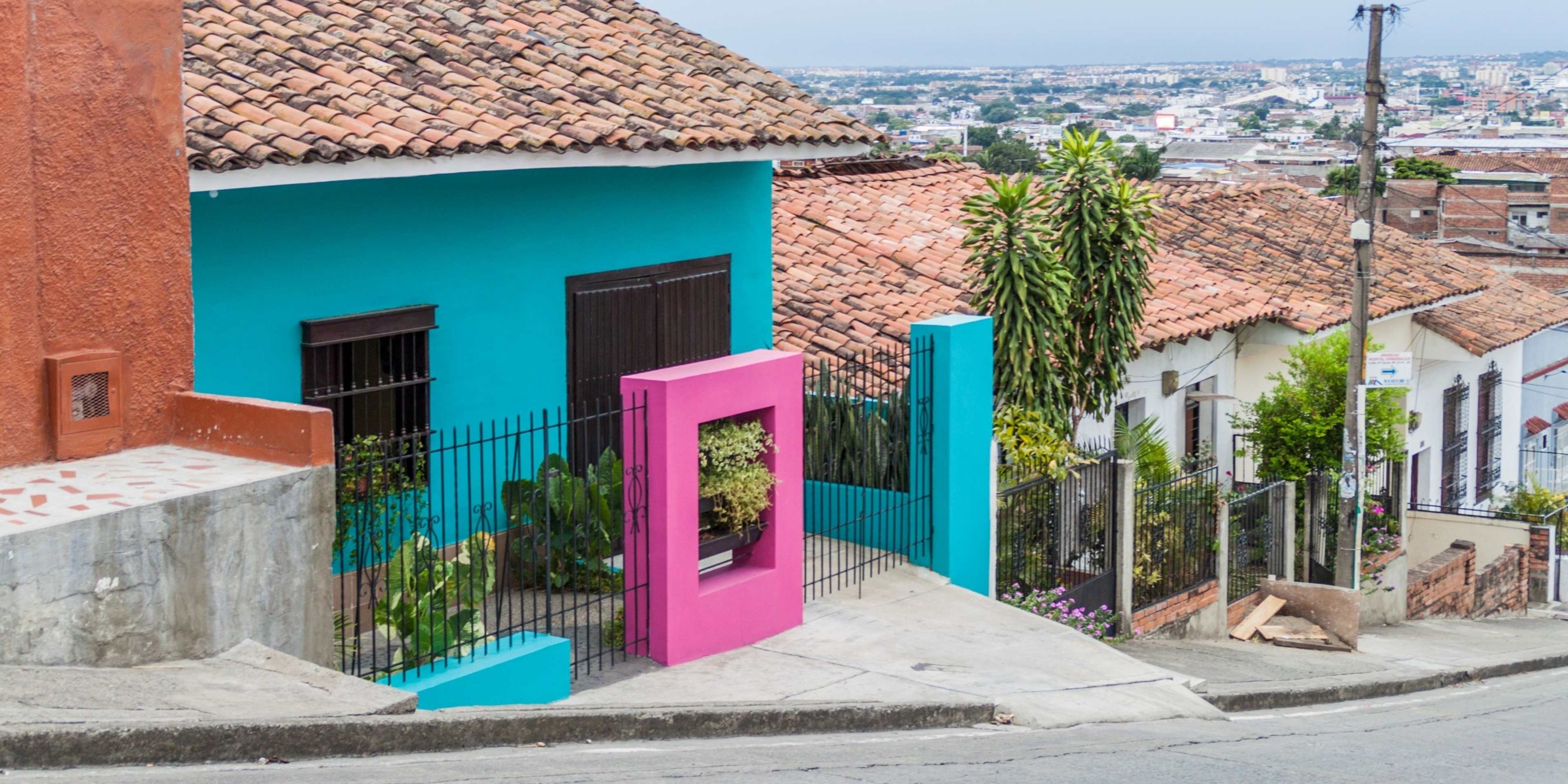 colorful house in southtown