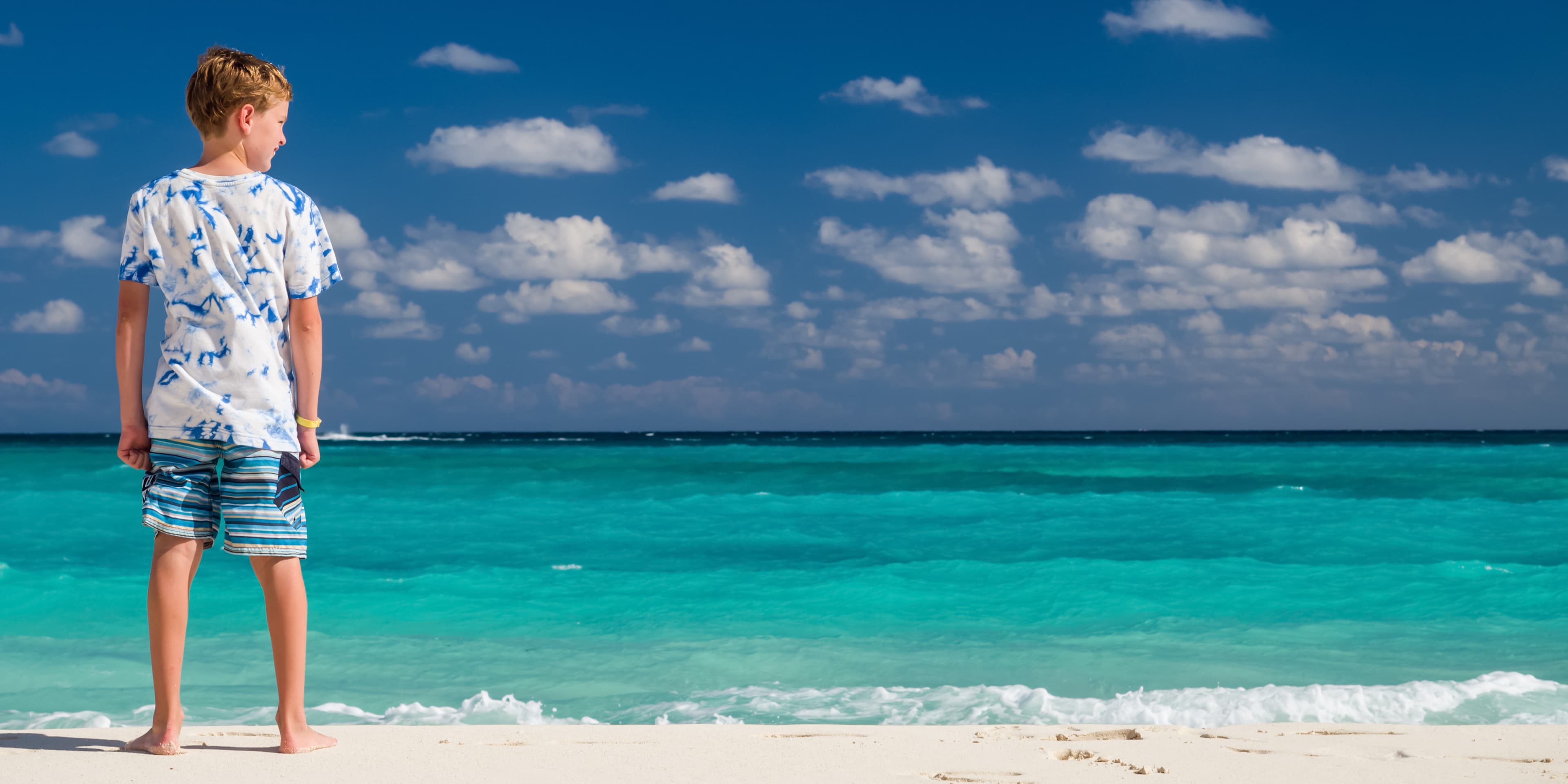 Teen on the Beach in Cancun