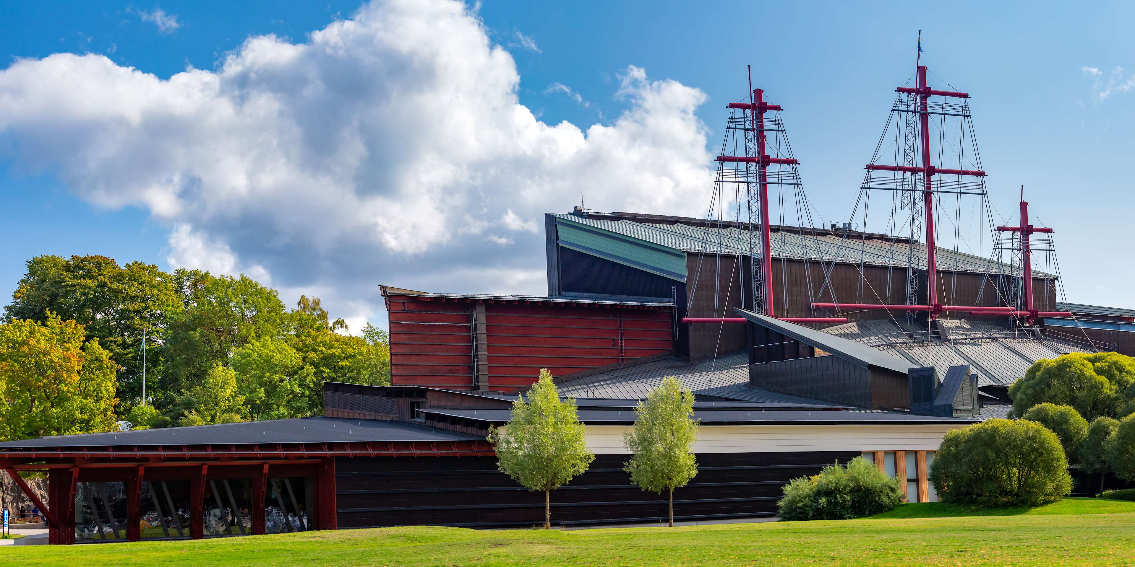 image of vasa museum from the outside