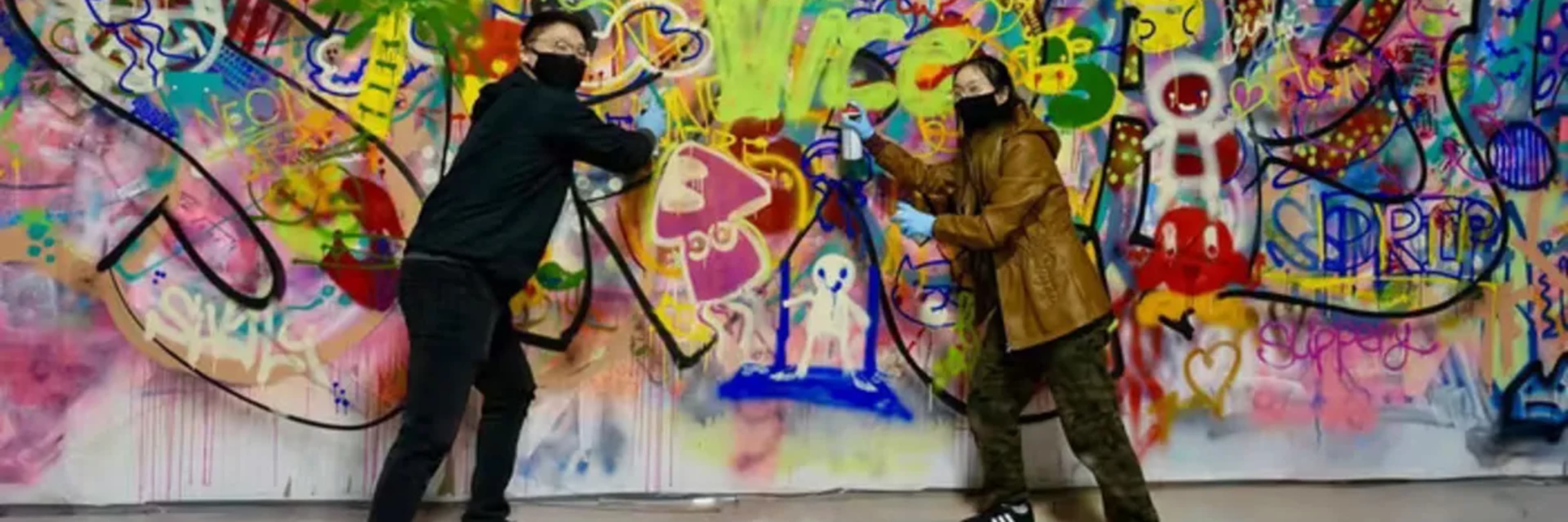 Spray Paint ‘n’ Sip Chicago Street Art