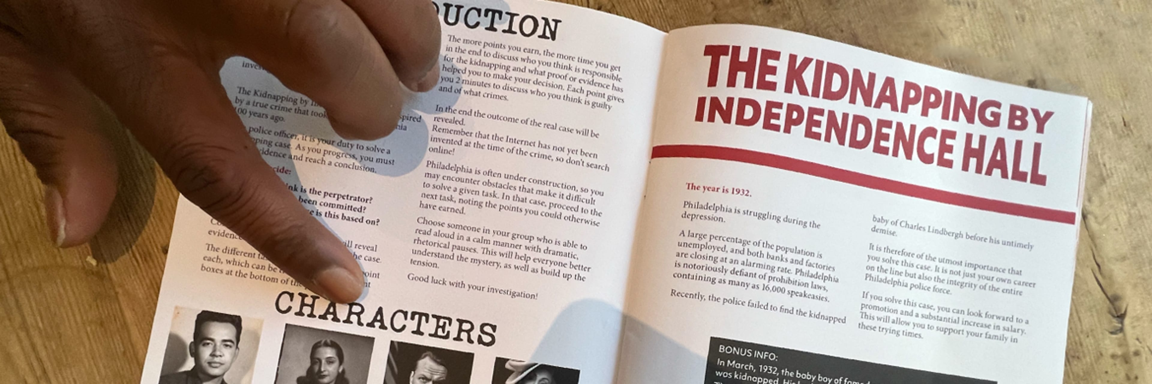 Solve A Mystery: The Kidnapping by Independence Hall | Go City®