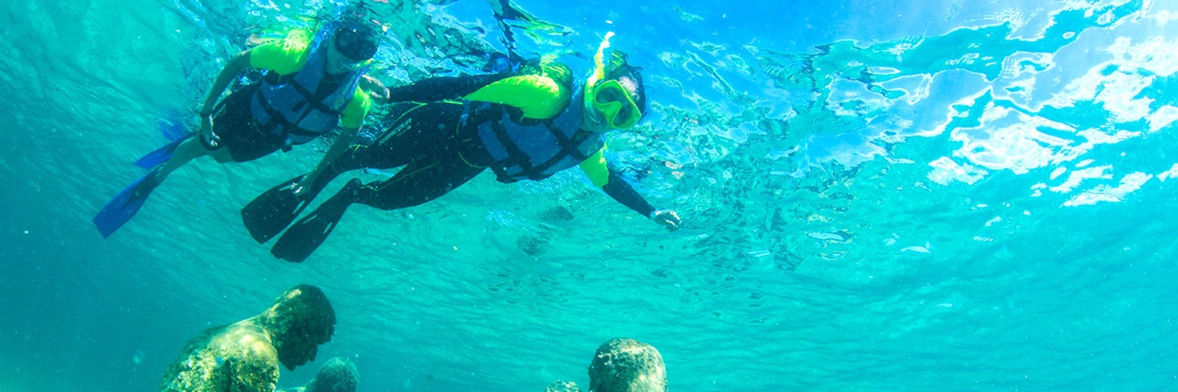 Underwater Museum snorkel Cancun