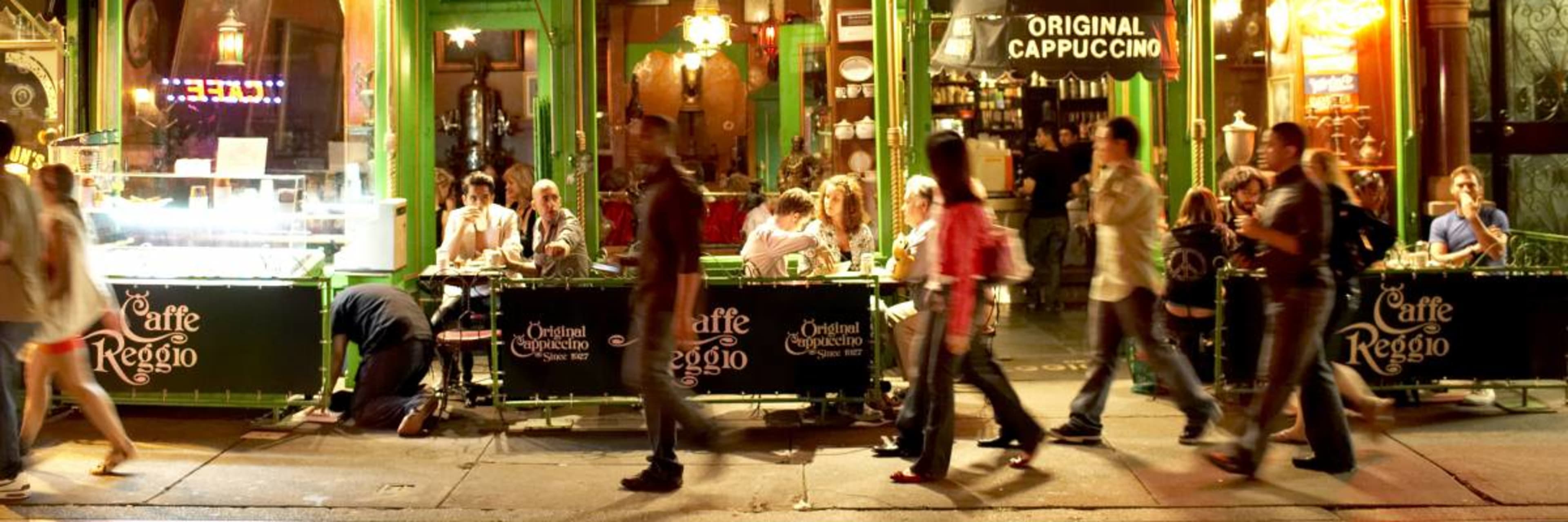 Greenwich Village at Night