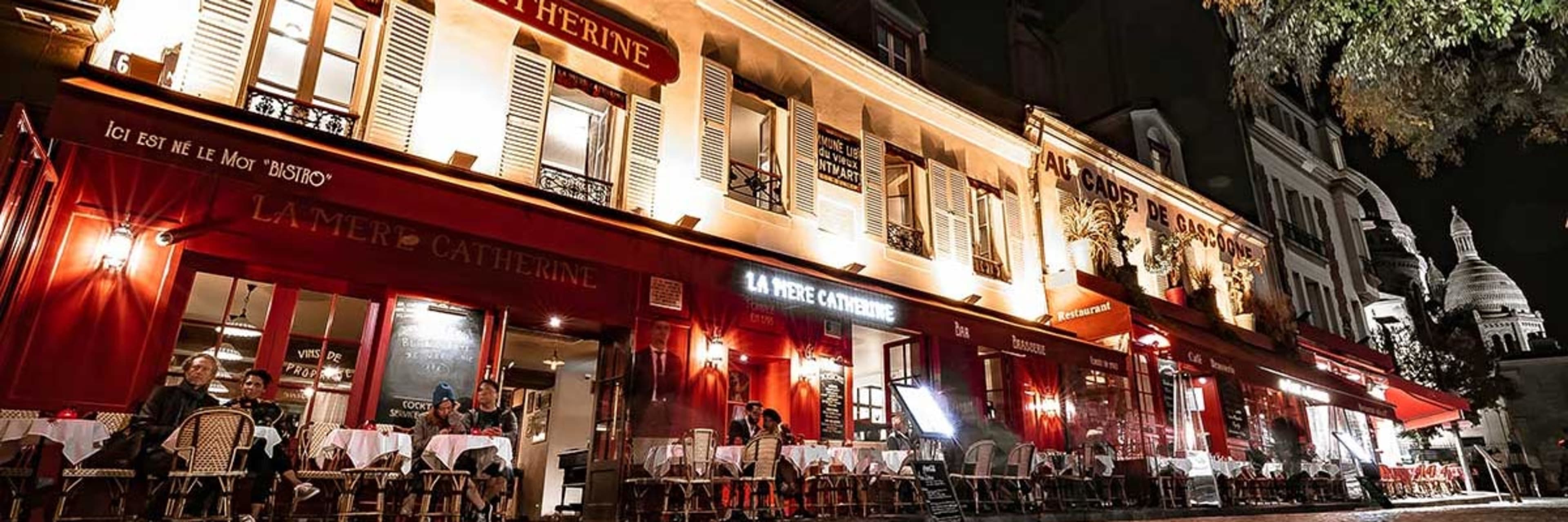 モンマルトルでのランチまたはディナー