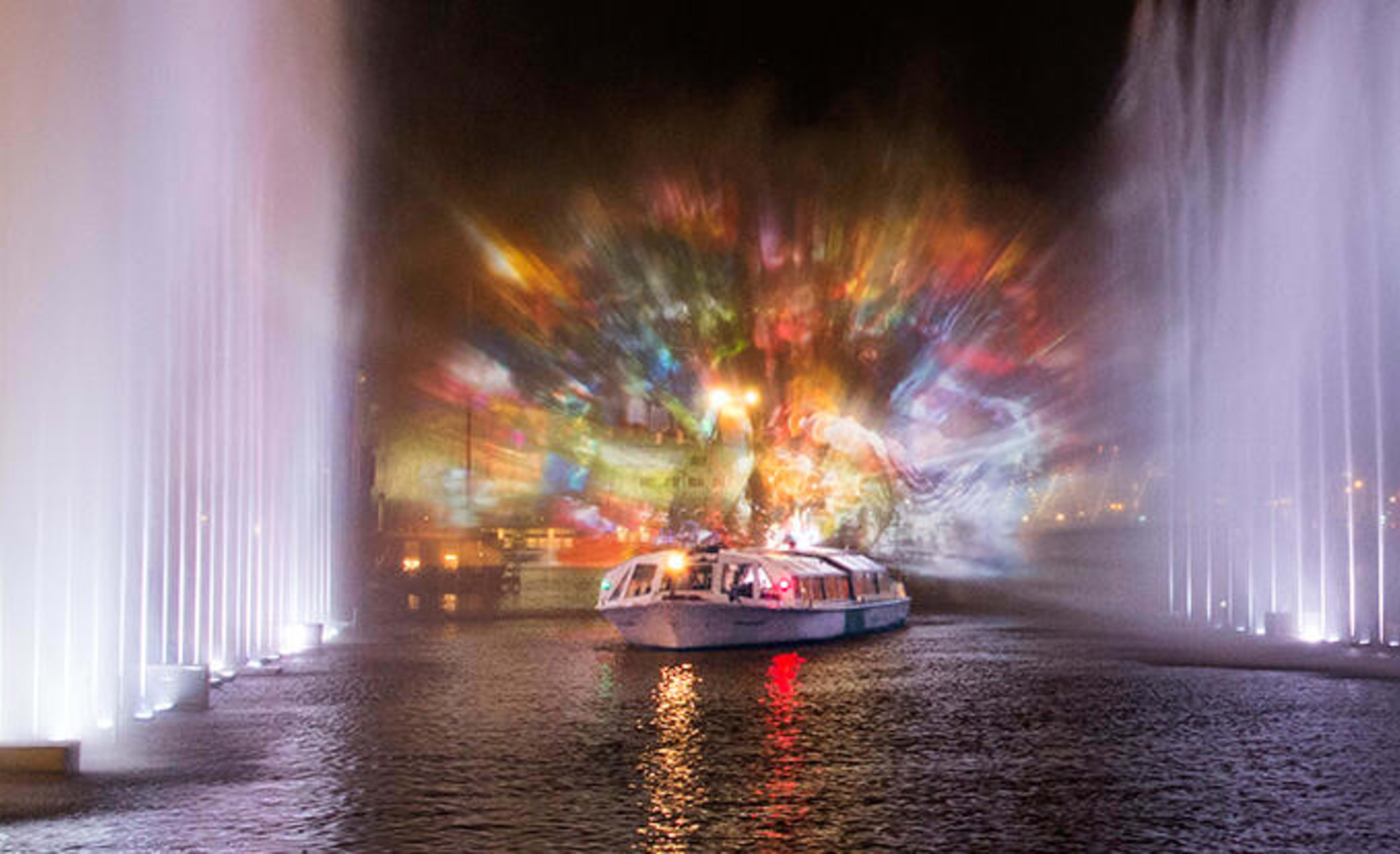 Amsterdam Light Festival canal cruise