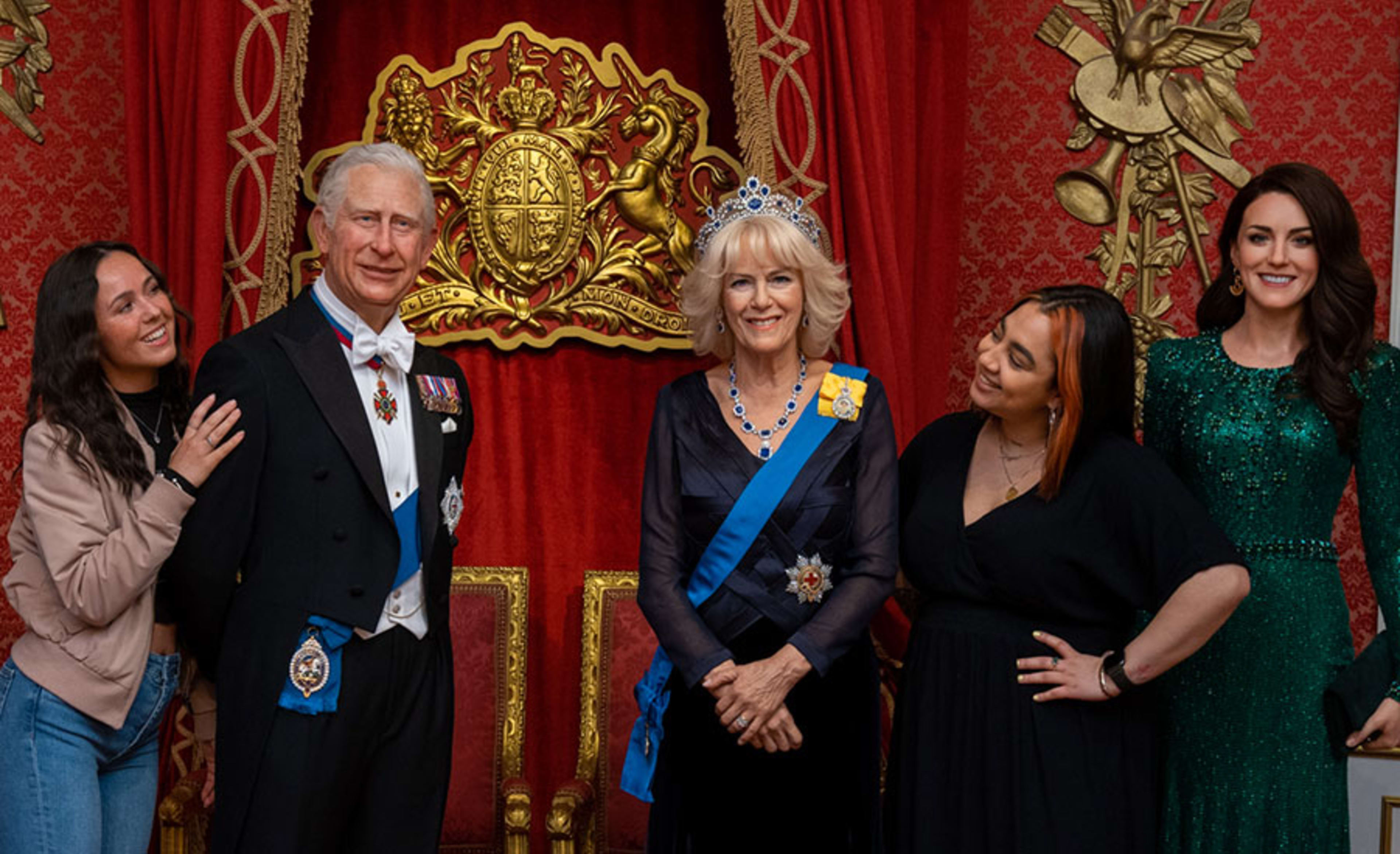 Rainha Elizabeth no museu madame tussauds