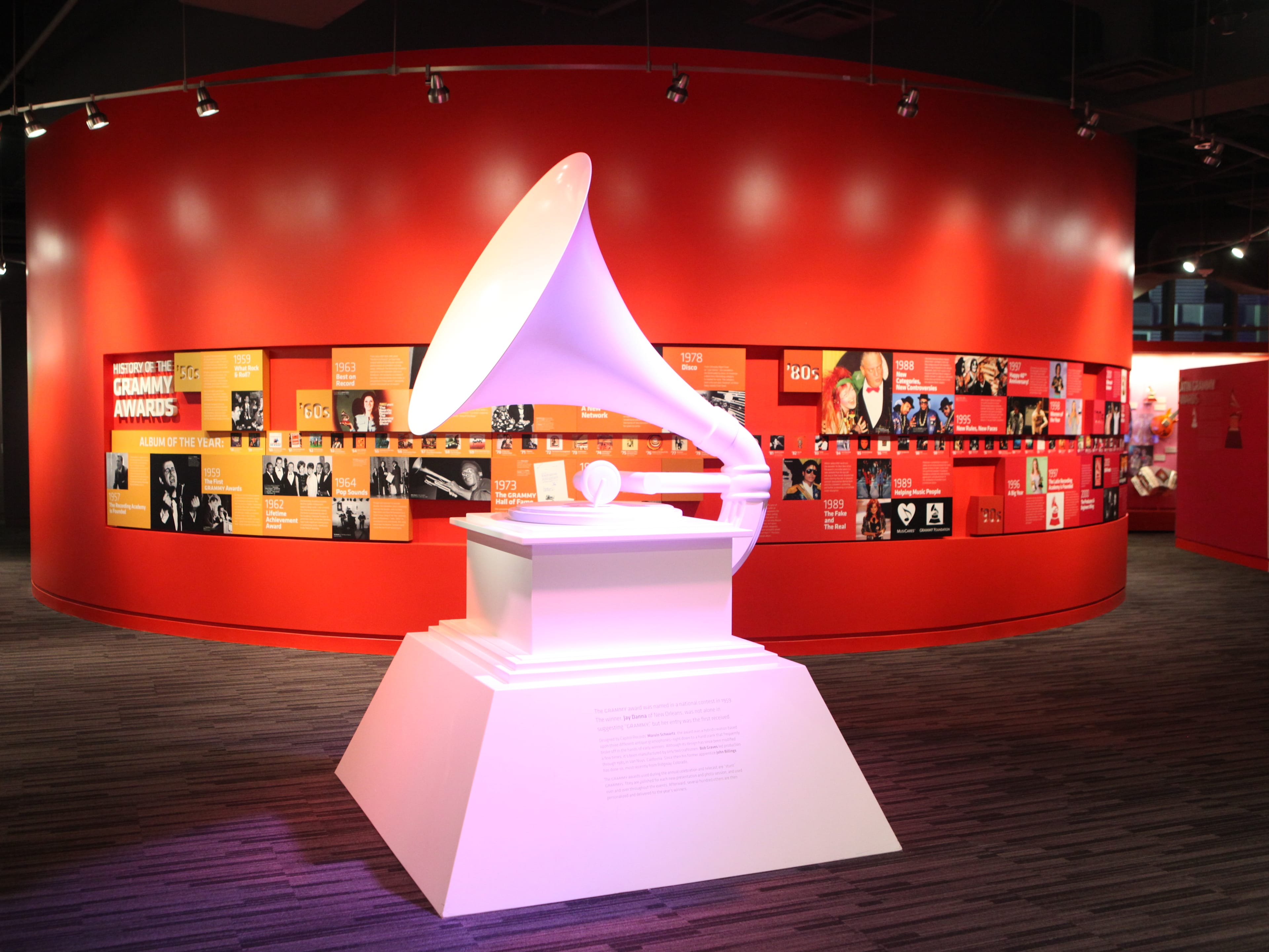 Grammy Sculpture at the GRAMMY Museum