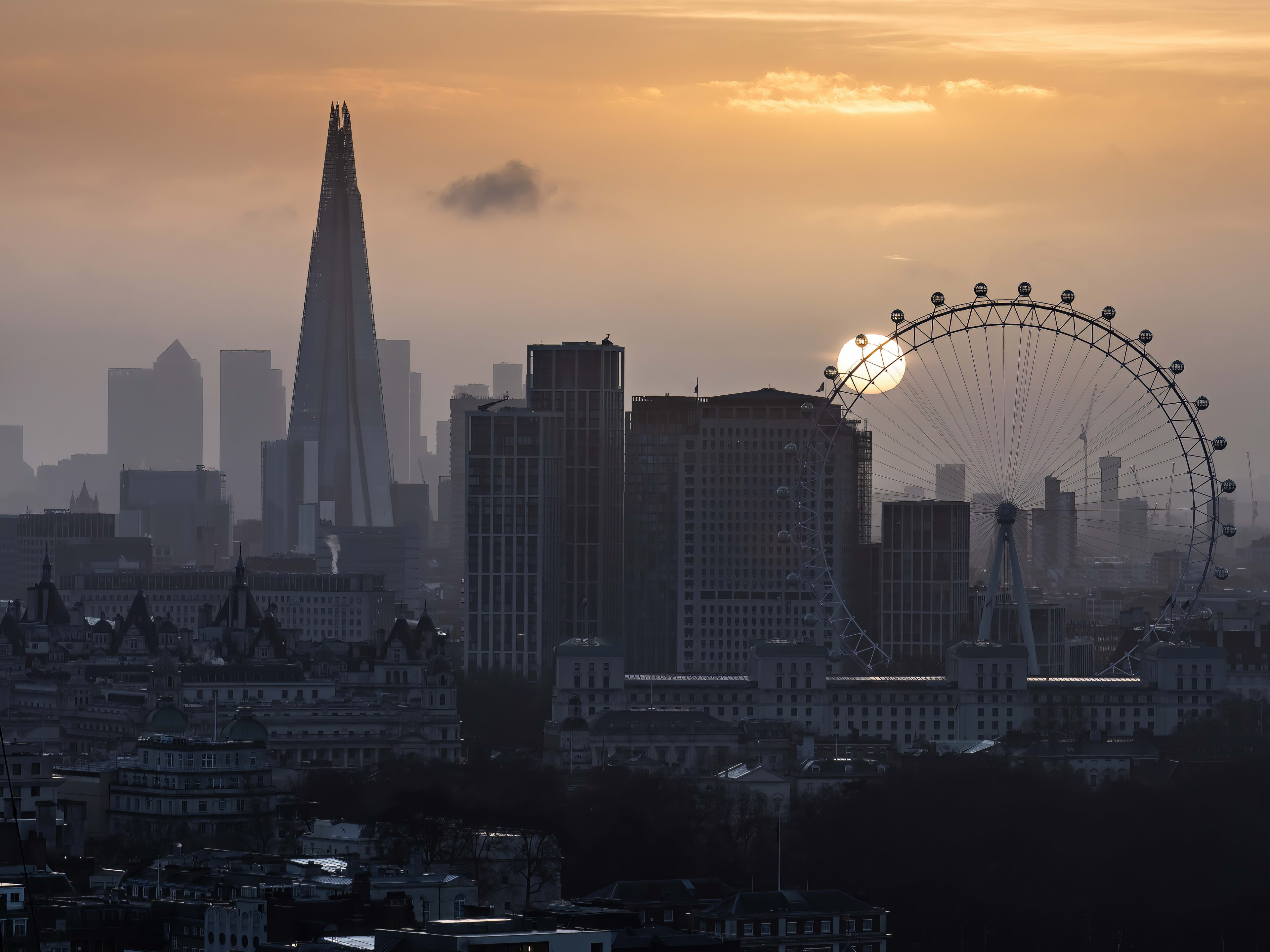 London Eye e Shard