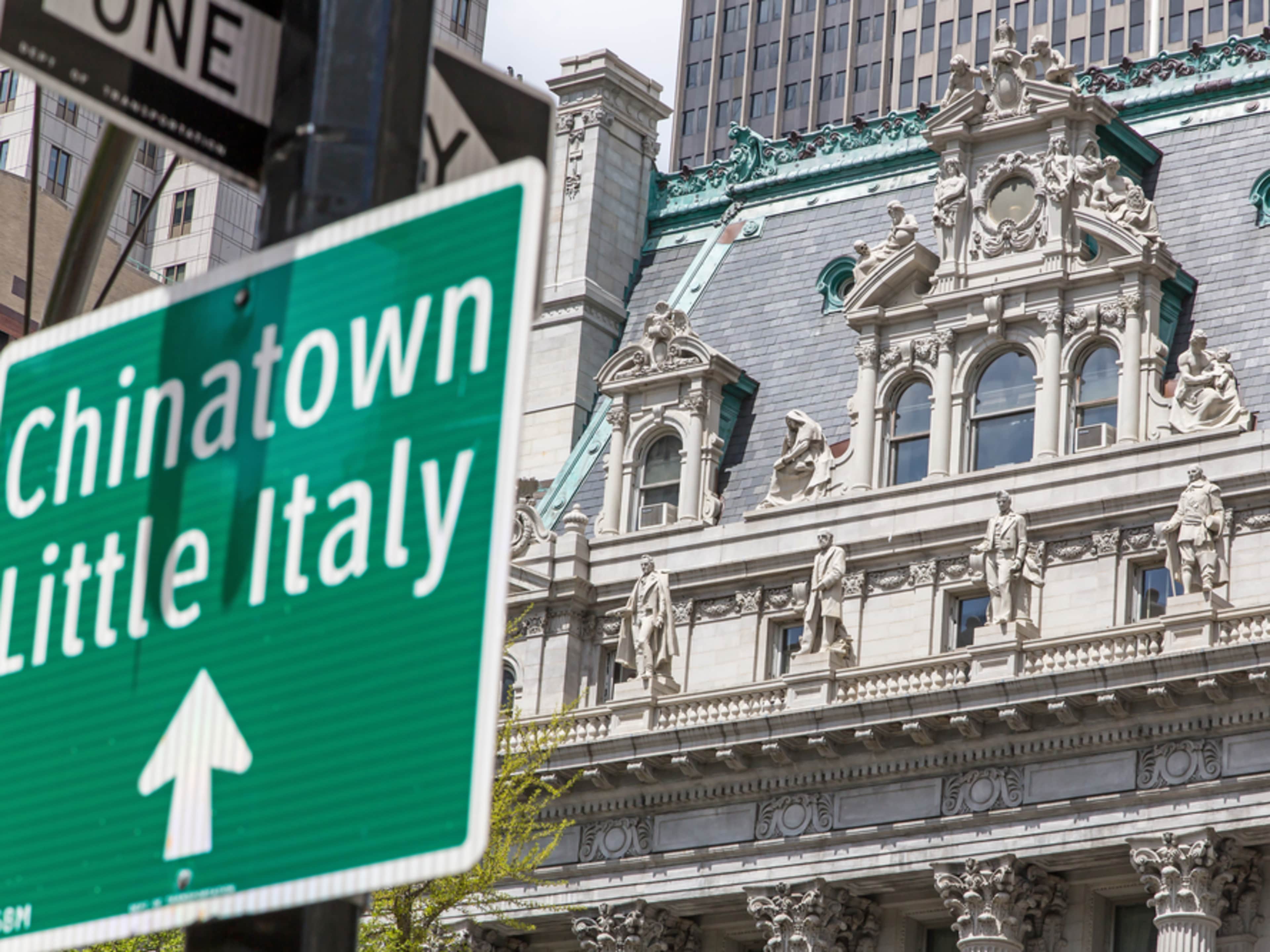 Chinatown sign in NYC