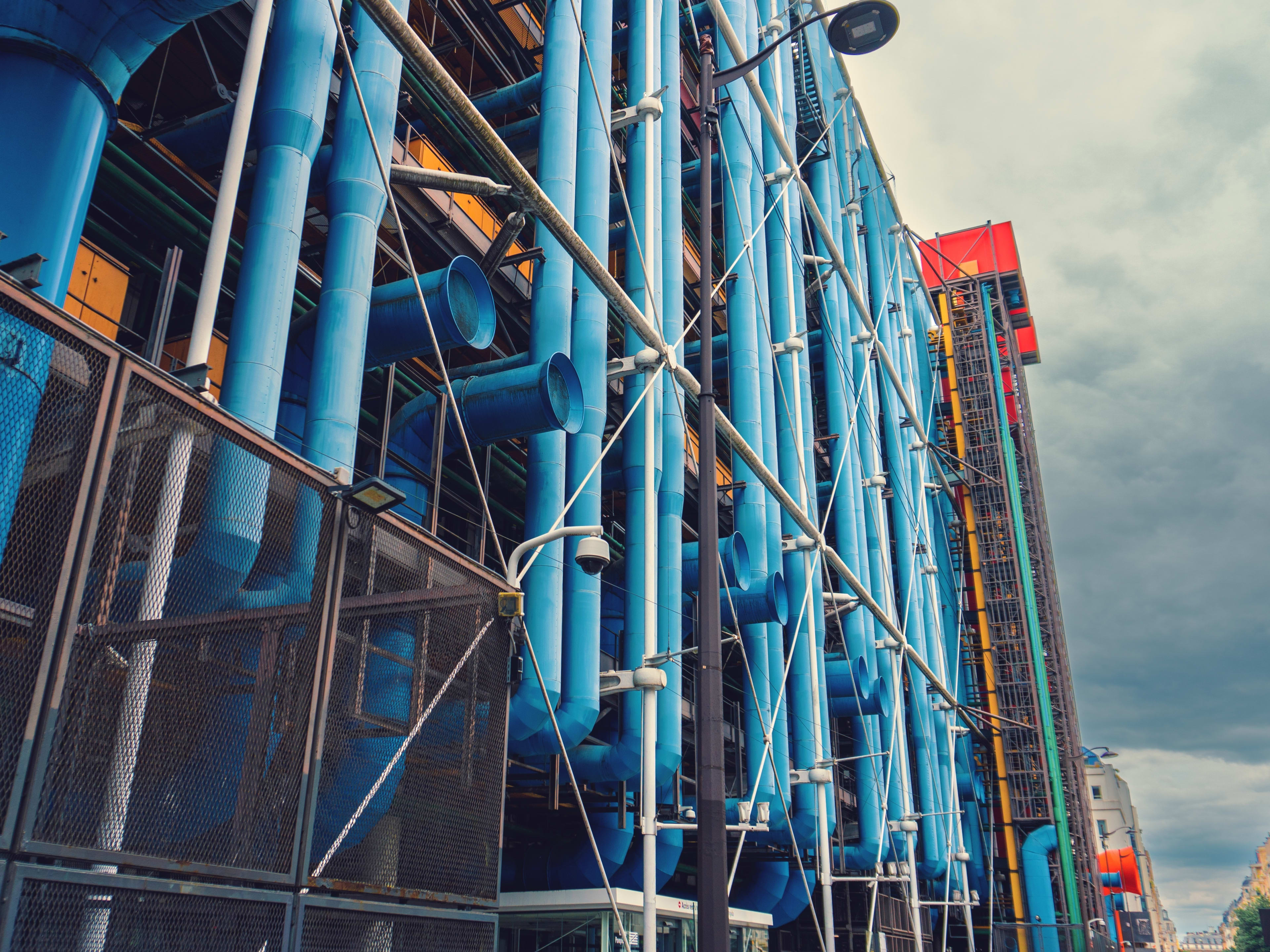 Centre Pompidou's Pipes